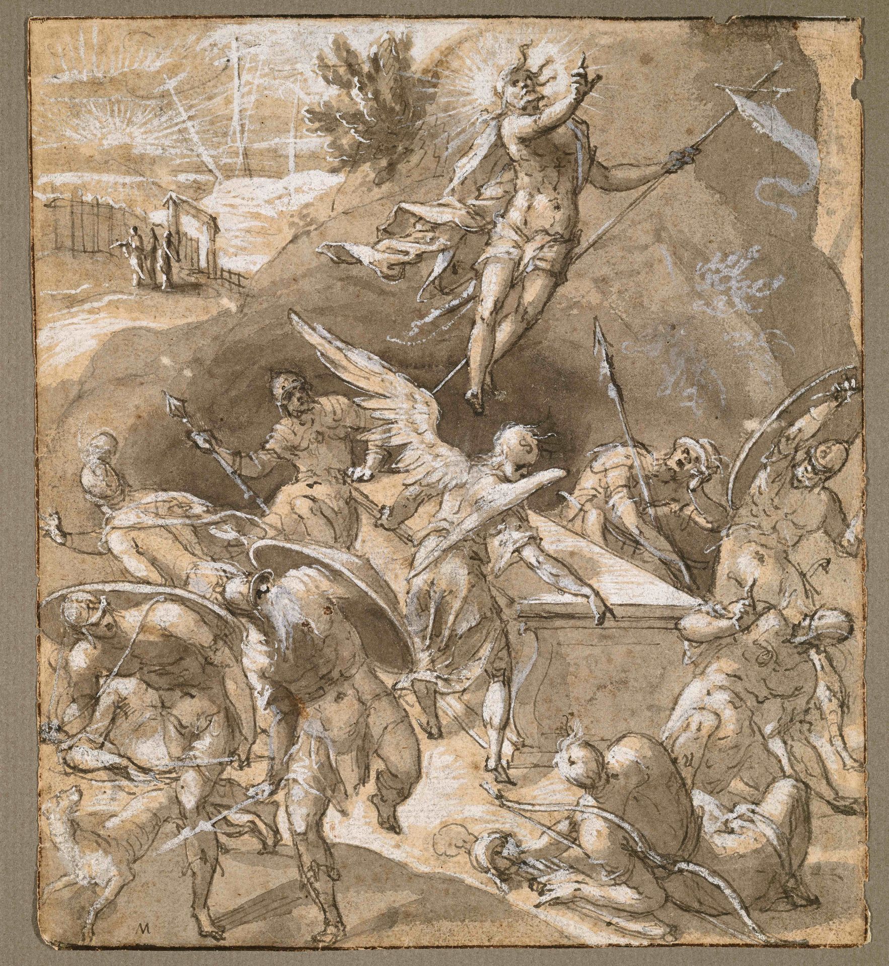 The Resurrection by Joos van Winghe