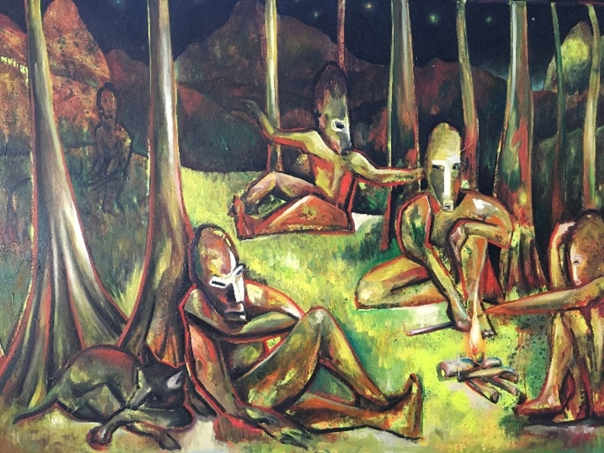 Dinner on the Grass by Eric Massholder