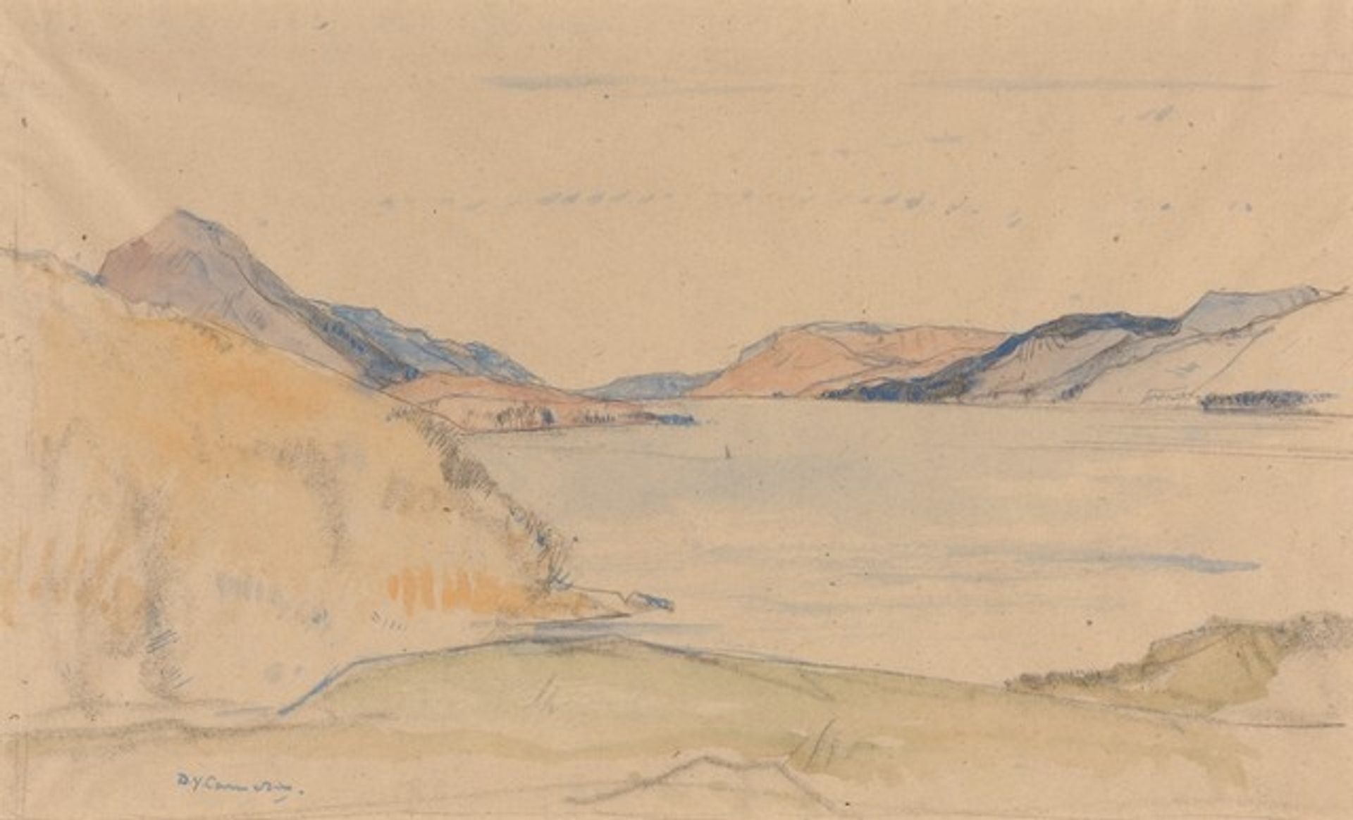Loch Ness by David Young Cameron