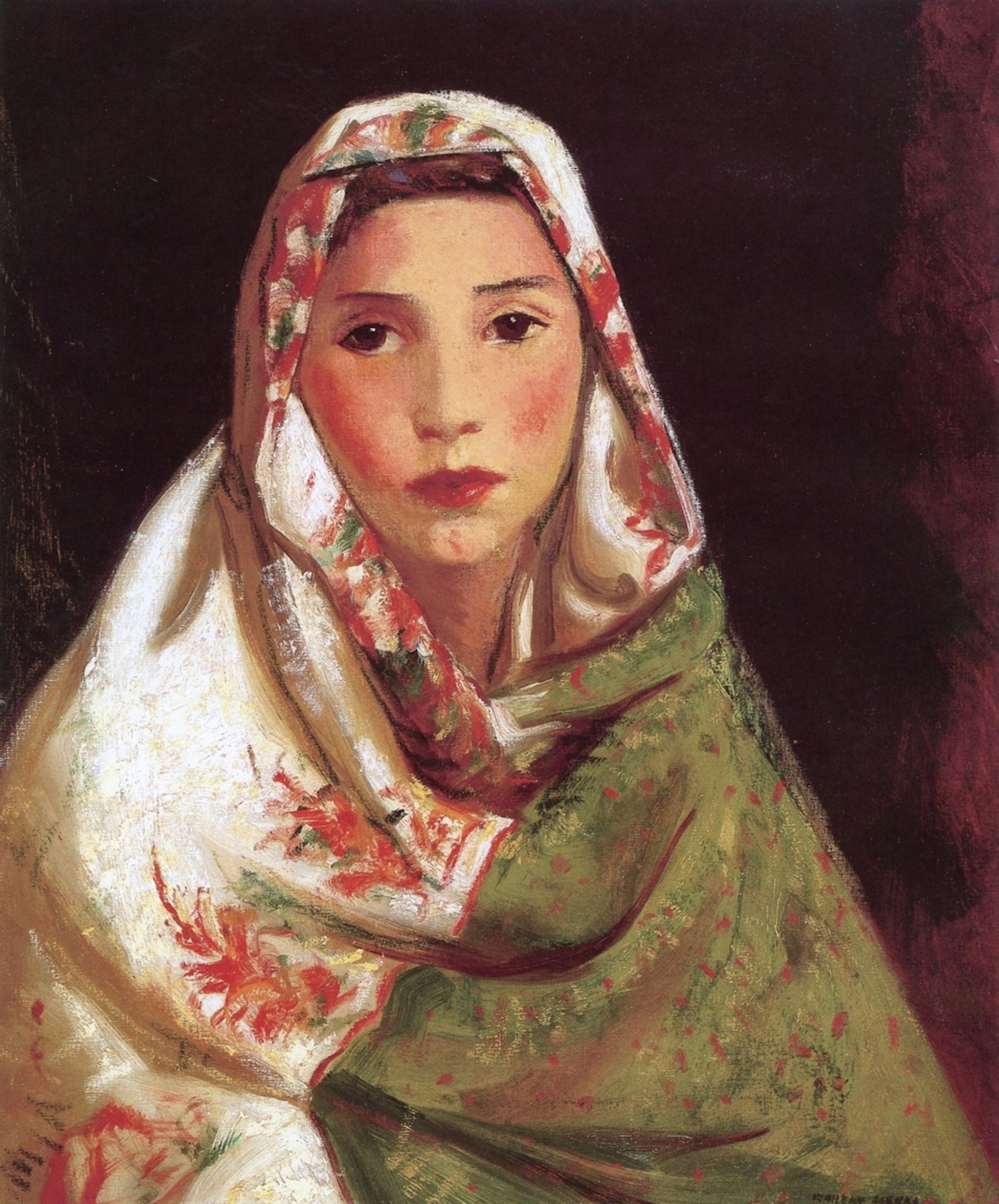 Mexican Girl, Maria by Robert Henri