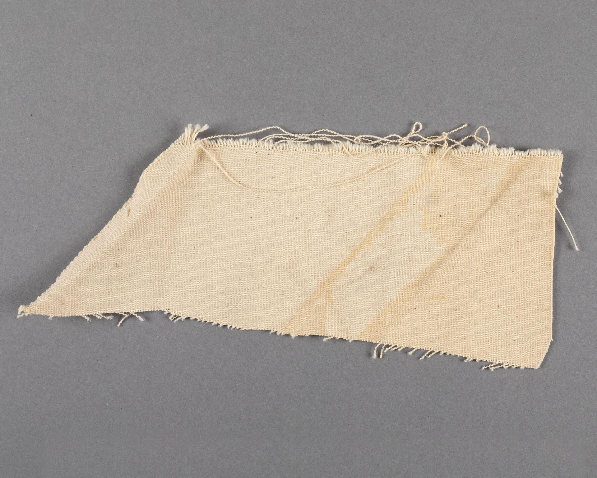 Canvas fragment by Barnett Newman