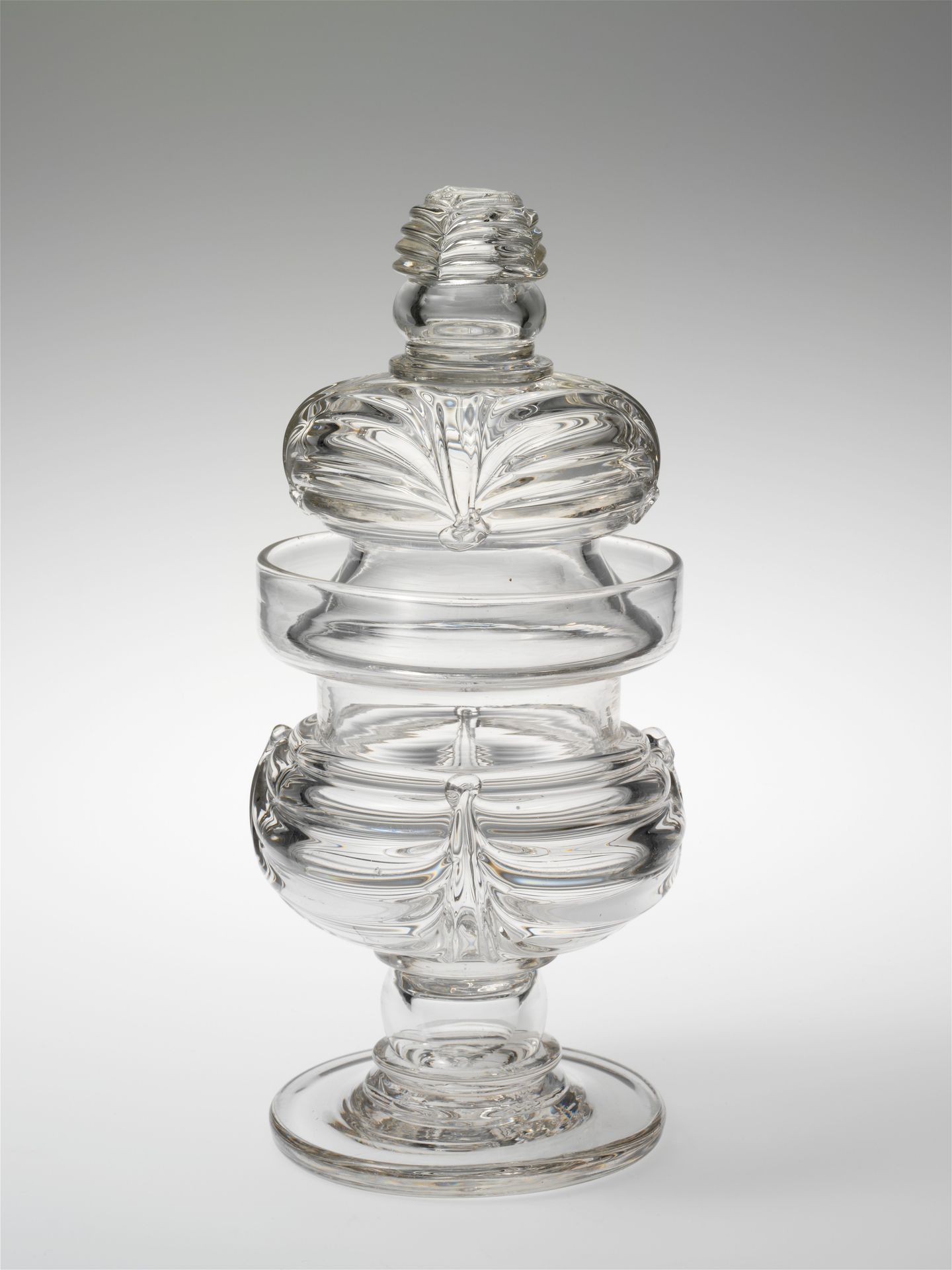 Sugar bowl by New England Glass Company