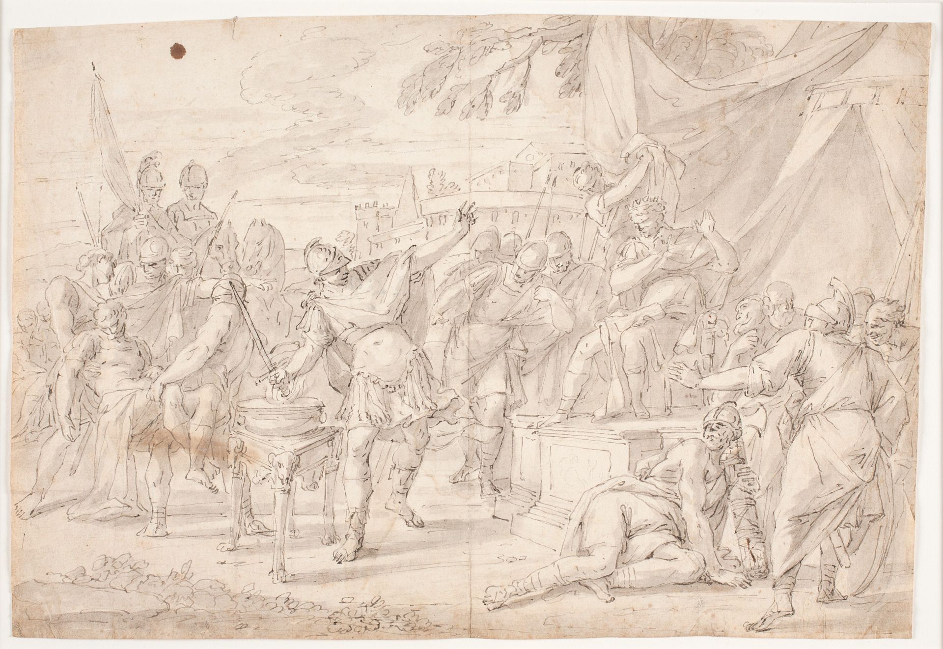 Mucius Scaevola by Hendrik Krock