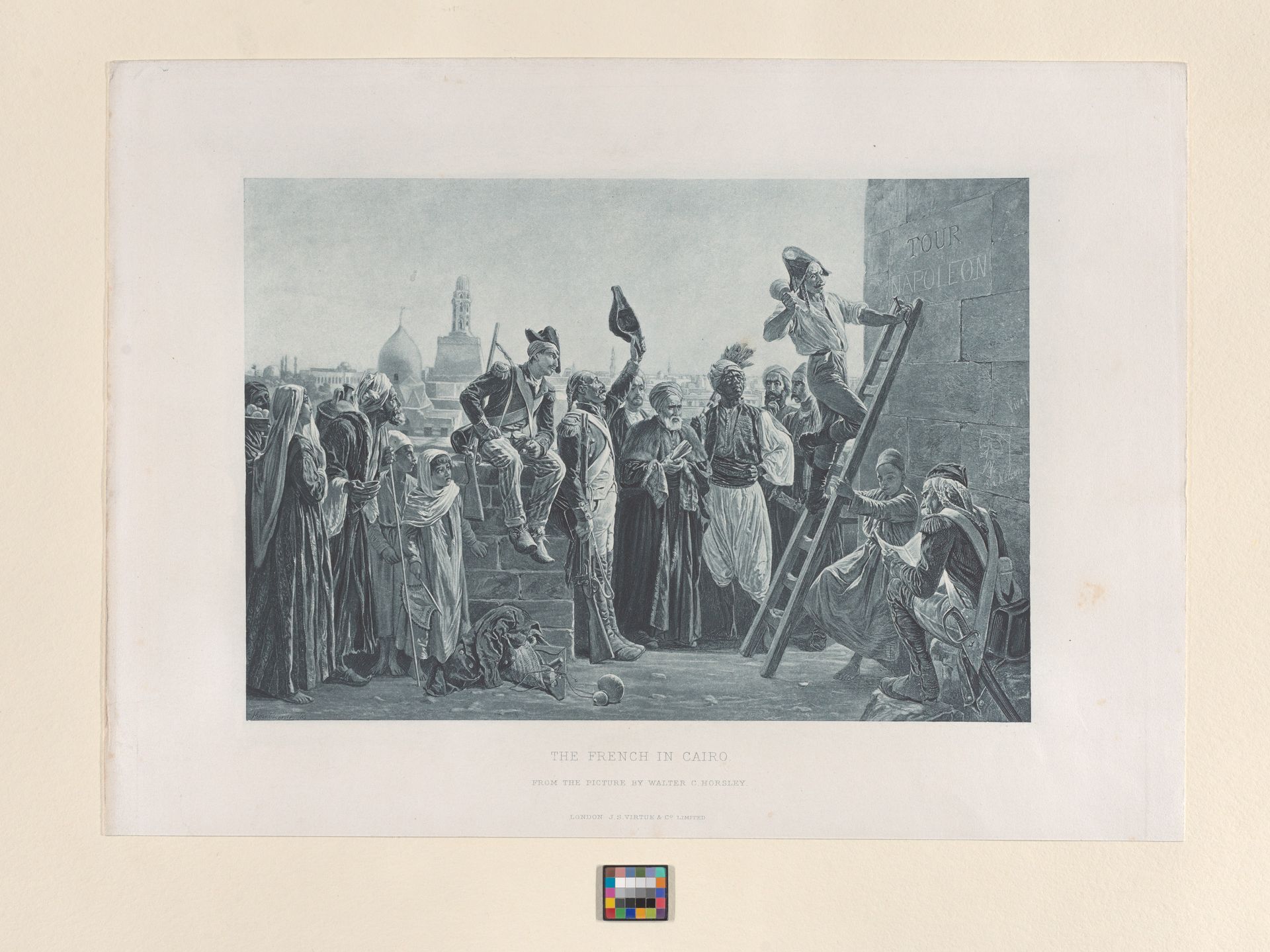 The French in Cairo, from "The Art Journal" by Walter Charles Horsley