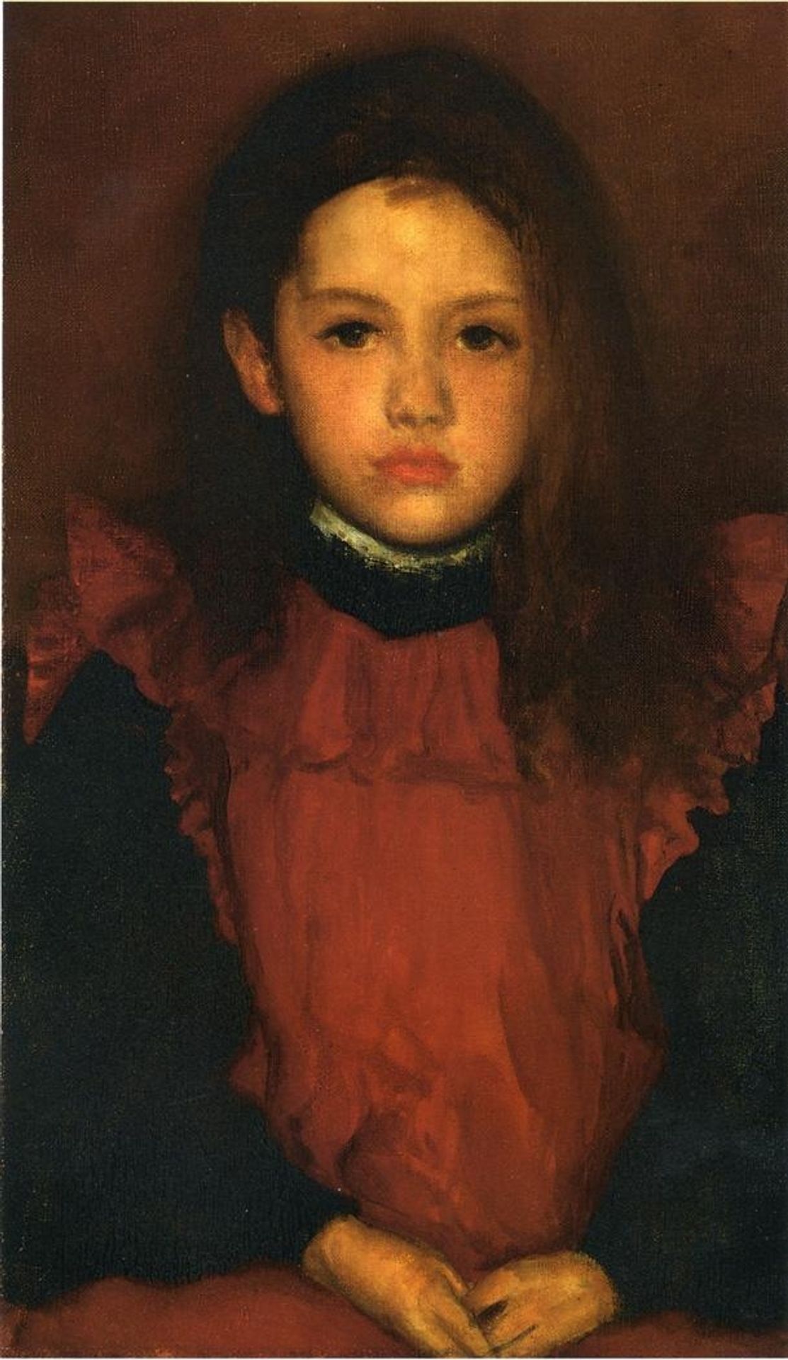 The Little Rose of Lyme Regis by James Abbott McNeill Whistler