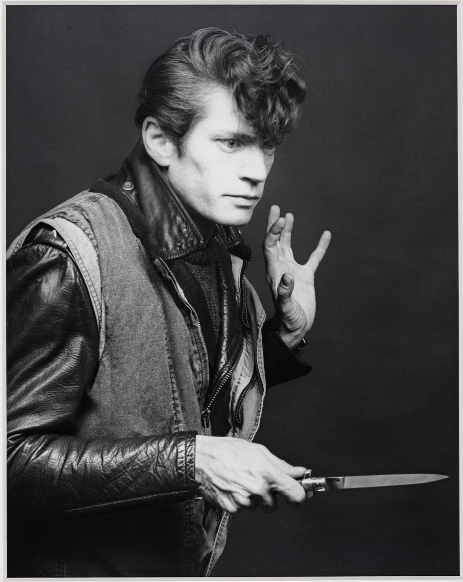 Self Portrait by  Robert Mapplethorpe