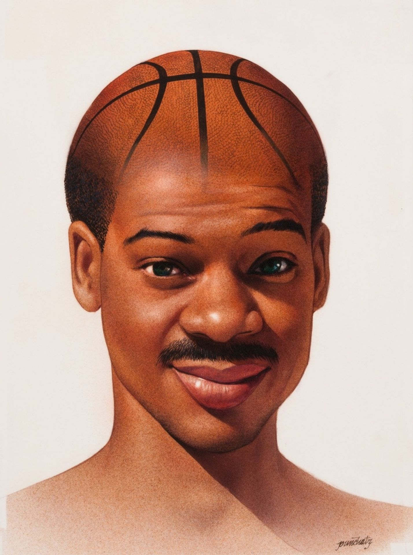 A Head for Basketball by Don Ivan Punchatz