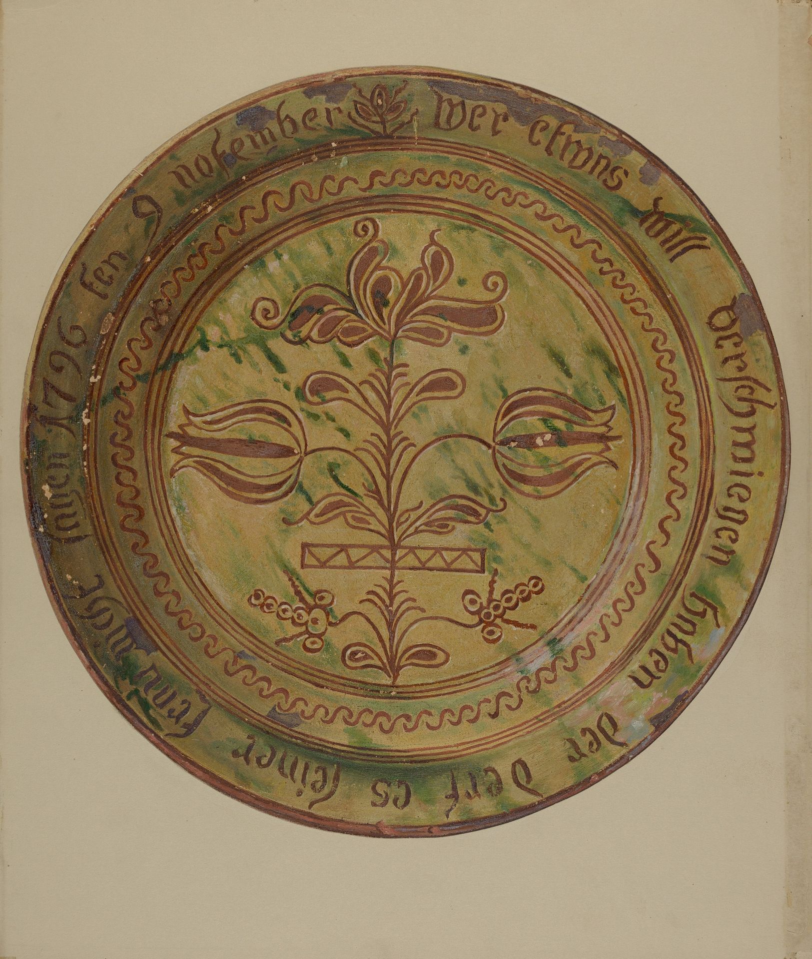 Pa. German Dish by William L. Antrim