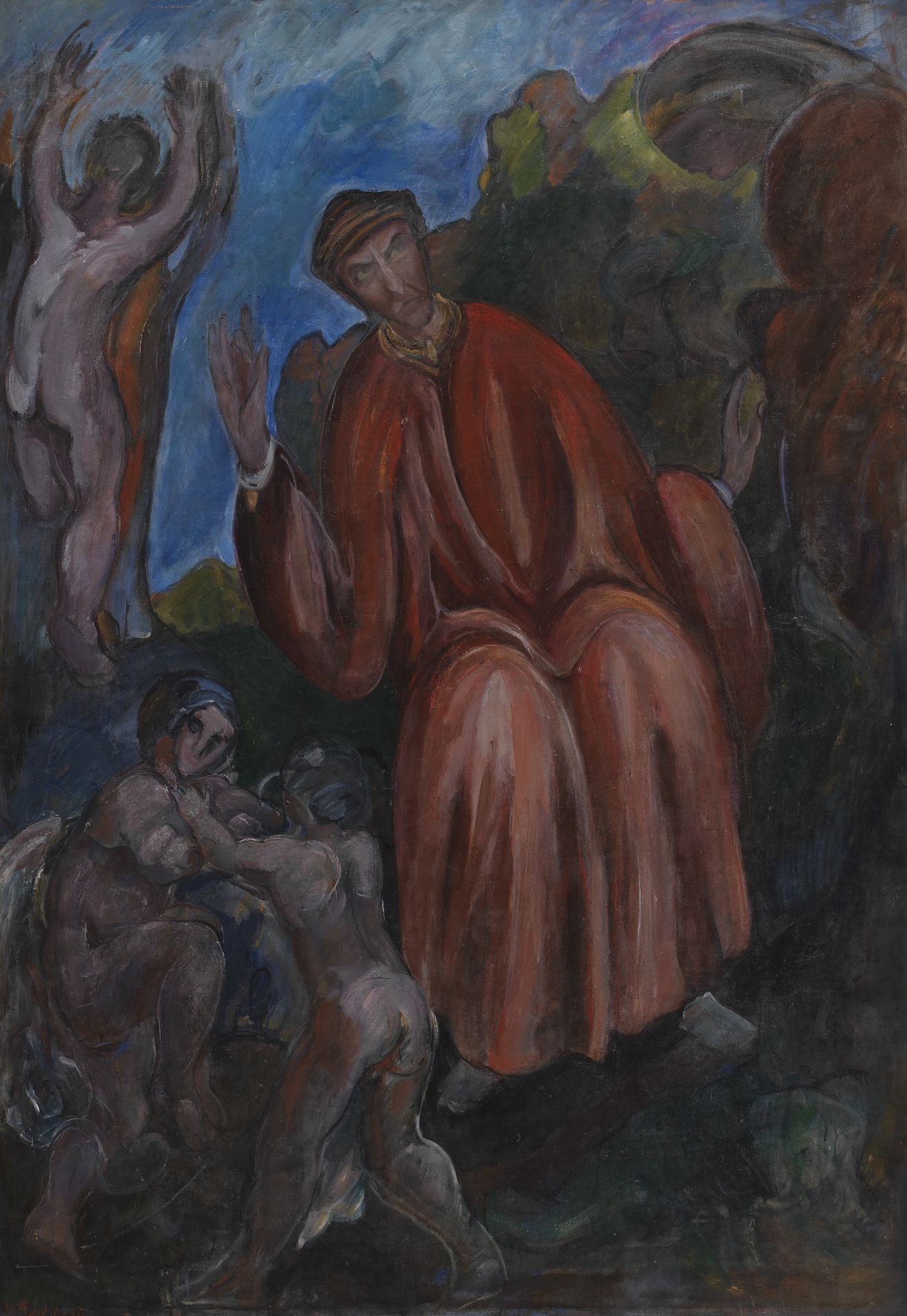 Dante. Prophets, Opus I by J.A. Jerichau (II)