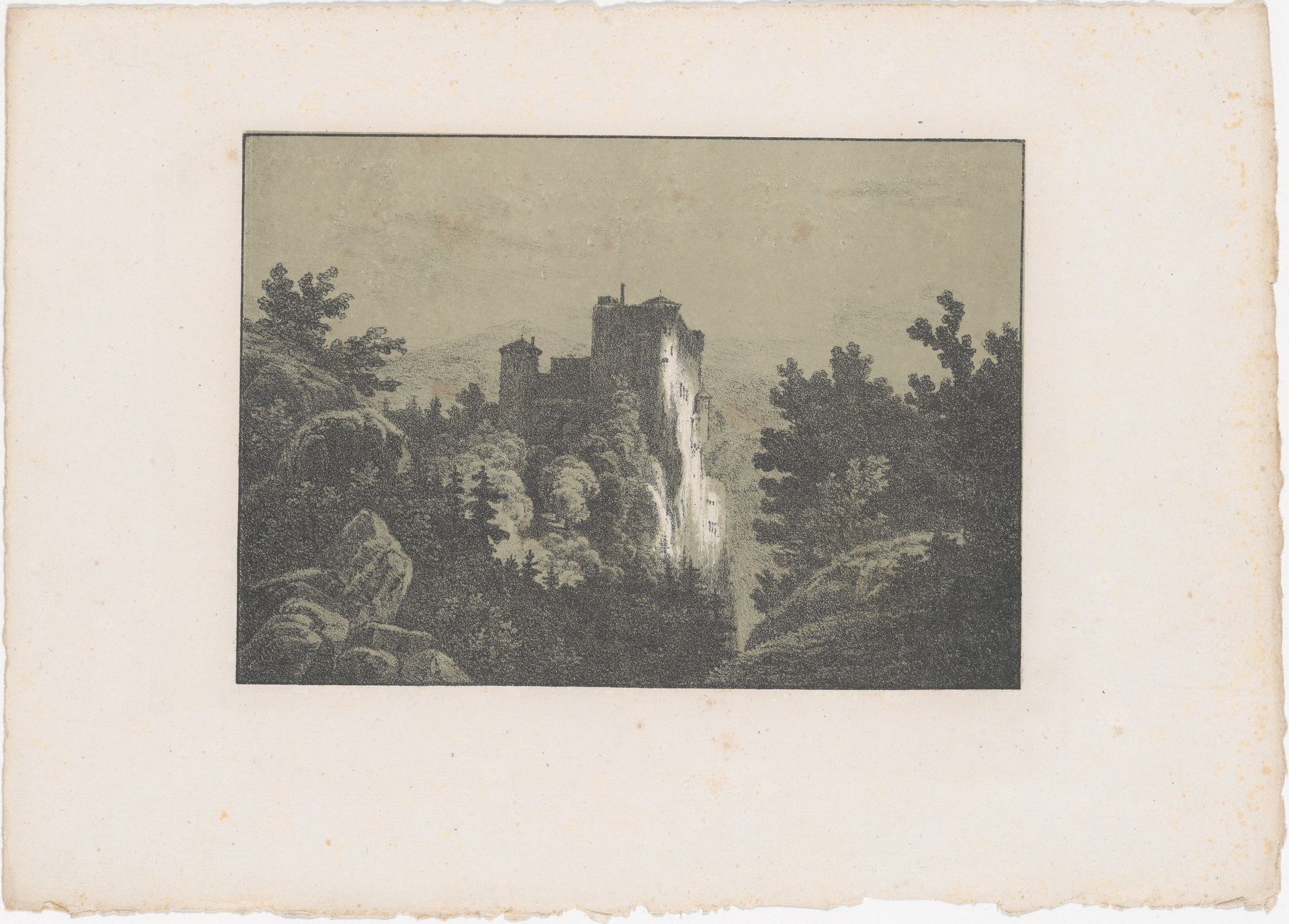 Ruins of a Castle by Karl Blechen