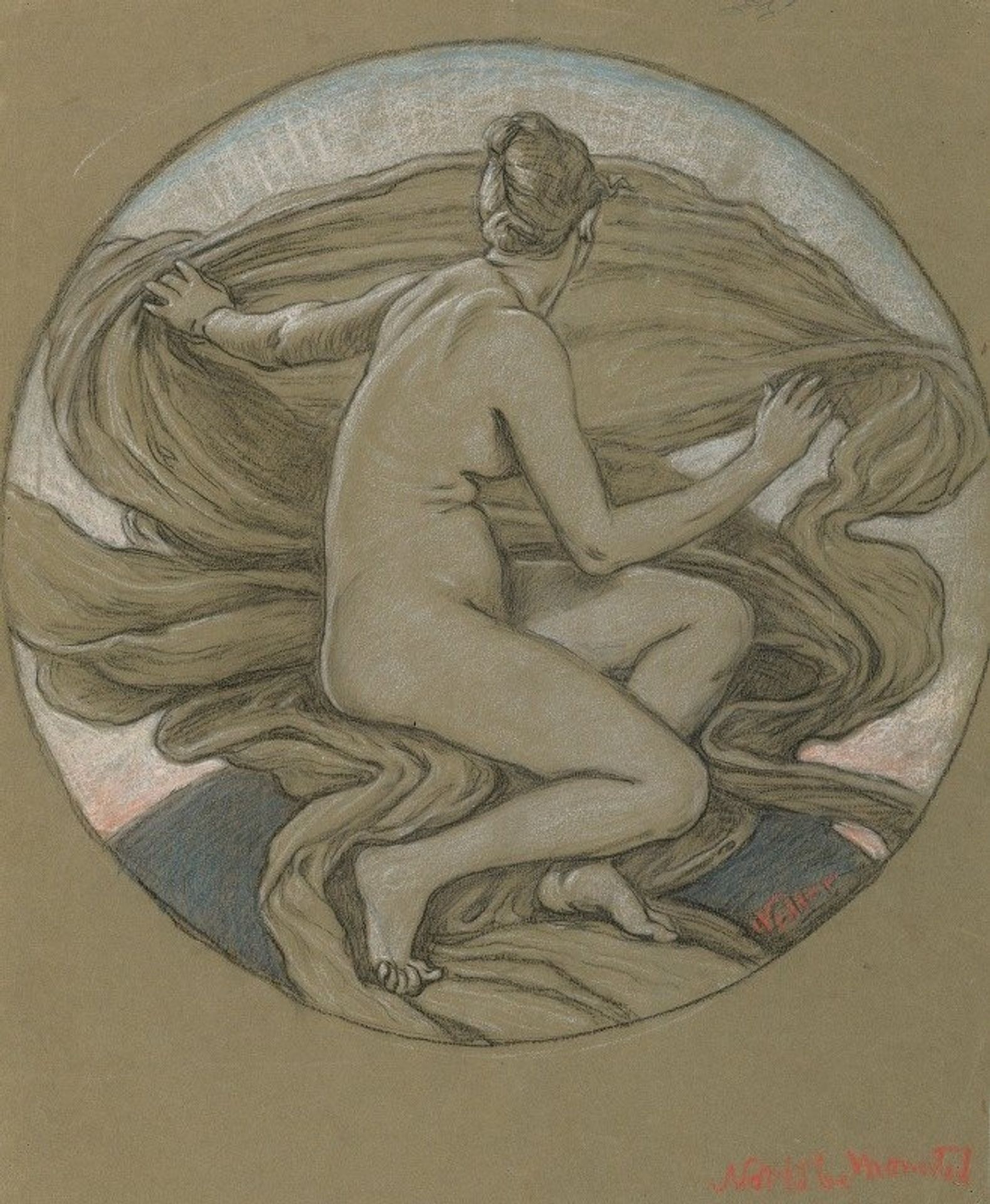 Morning Glory by Elihu Vedder