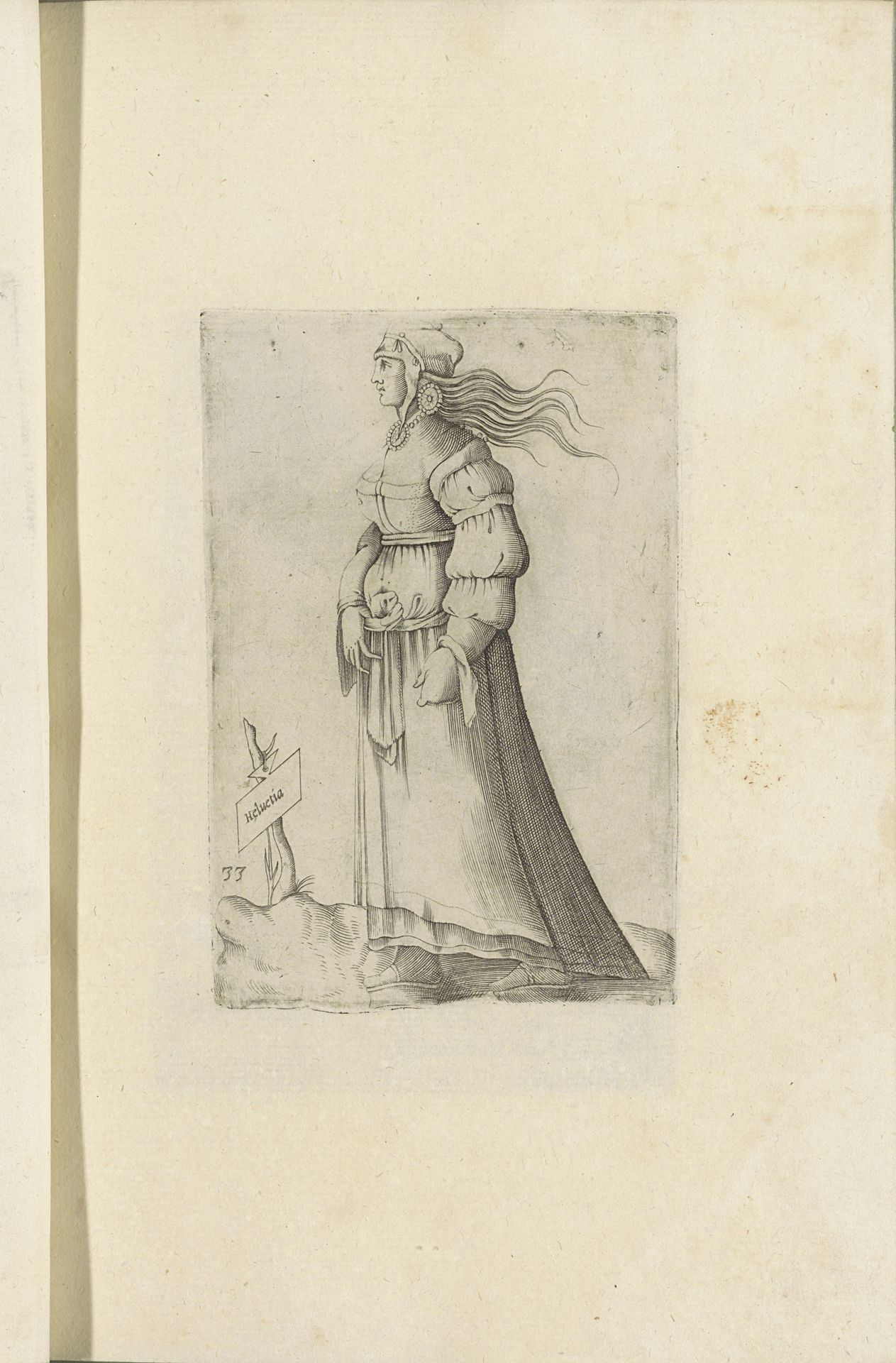 Vrouw uit Zwitserland by Ferando Bertelli