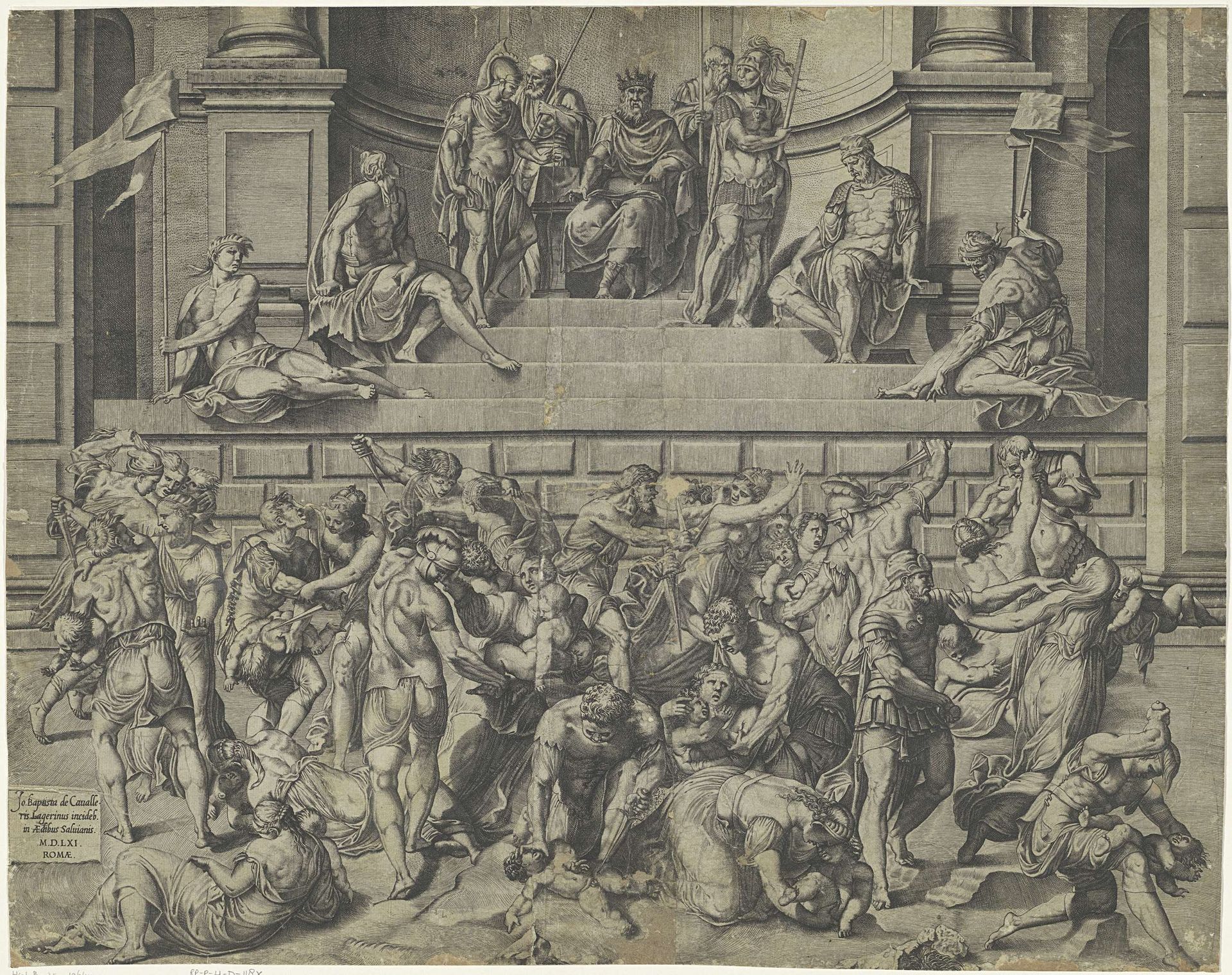 Kindermoord te Betlehem by Giovanni Battista Cavalieri