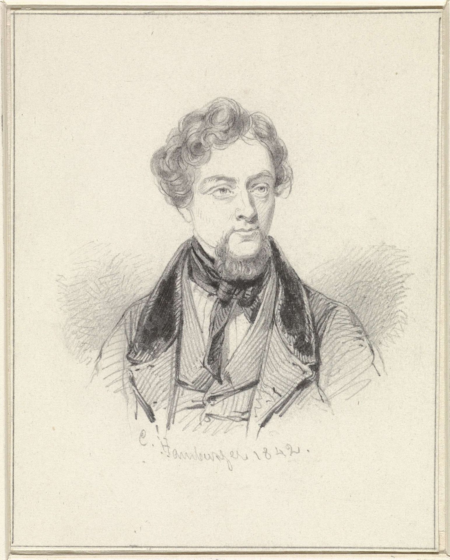 Portret van Jules Victor Genisson by Coenraad Hamburger