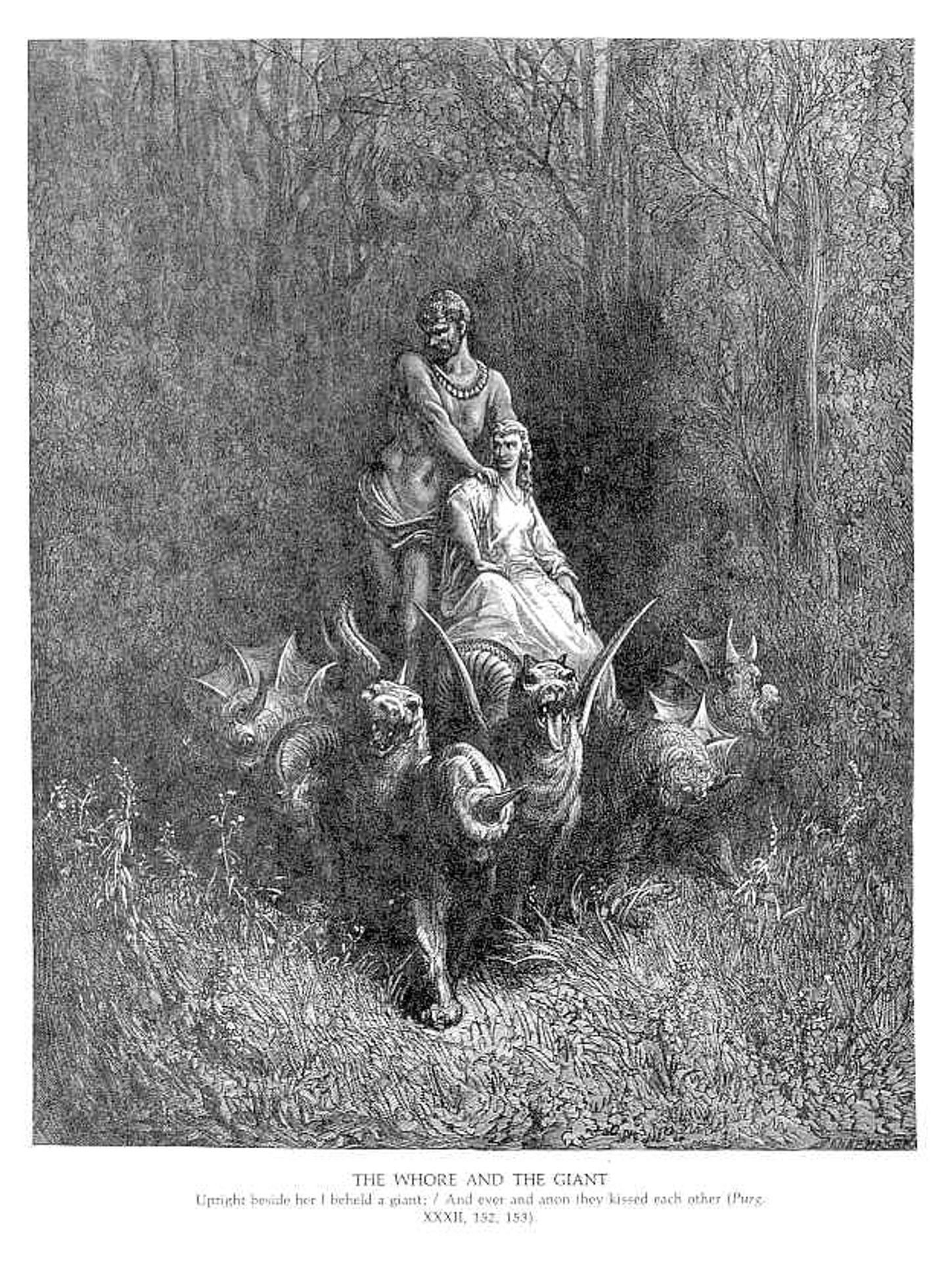 The Whore and The Giant by Gustave Dore