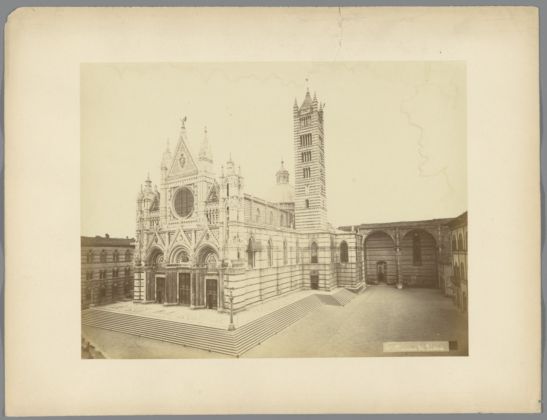 Exterieur van de kathedraal van Siena by Paolo Lombardi