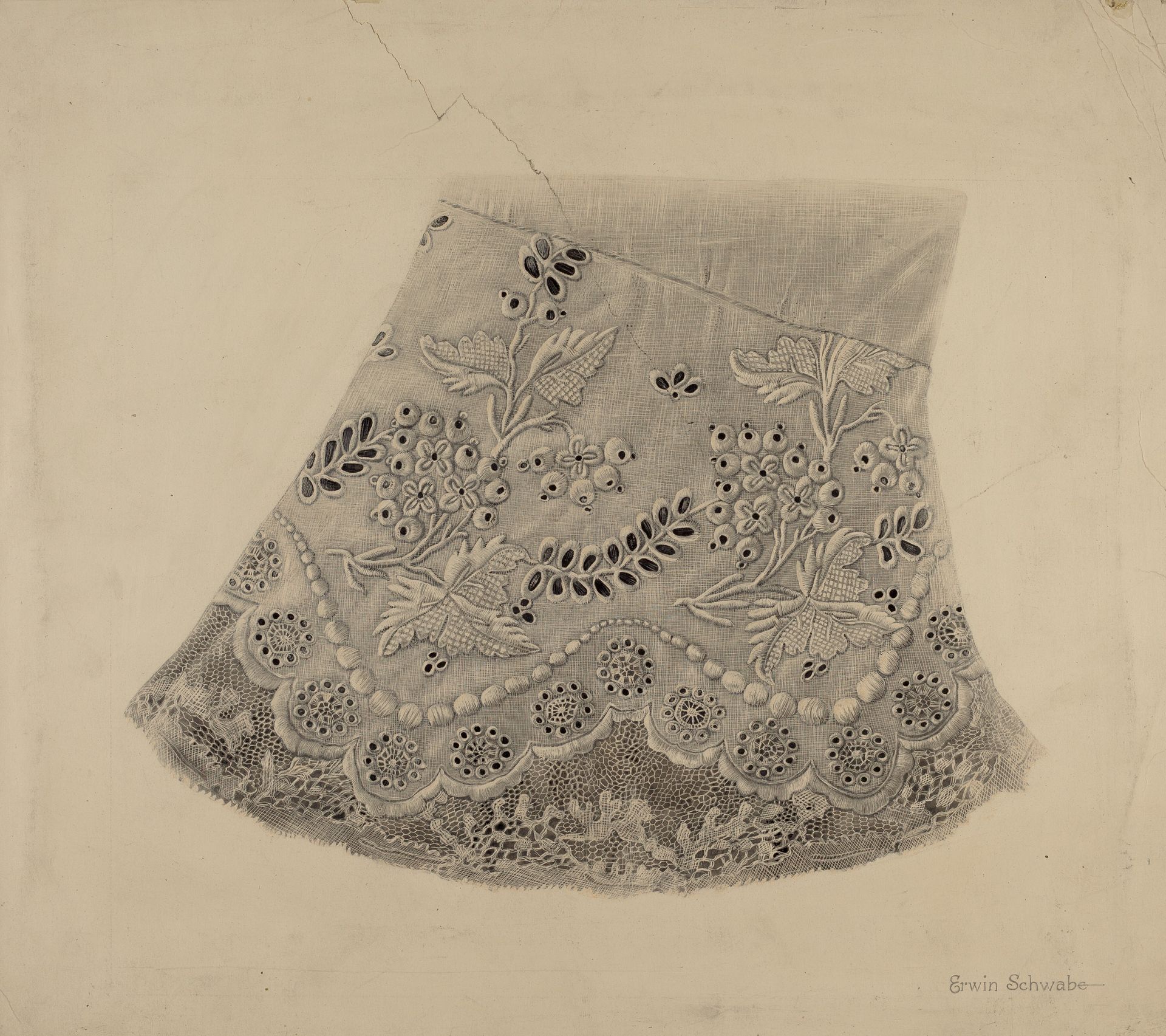 Embroidered Cuff by Erwin Schwabe