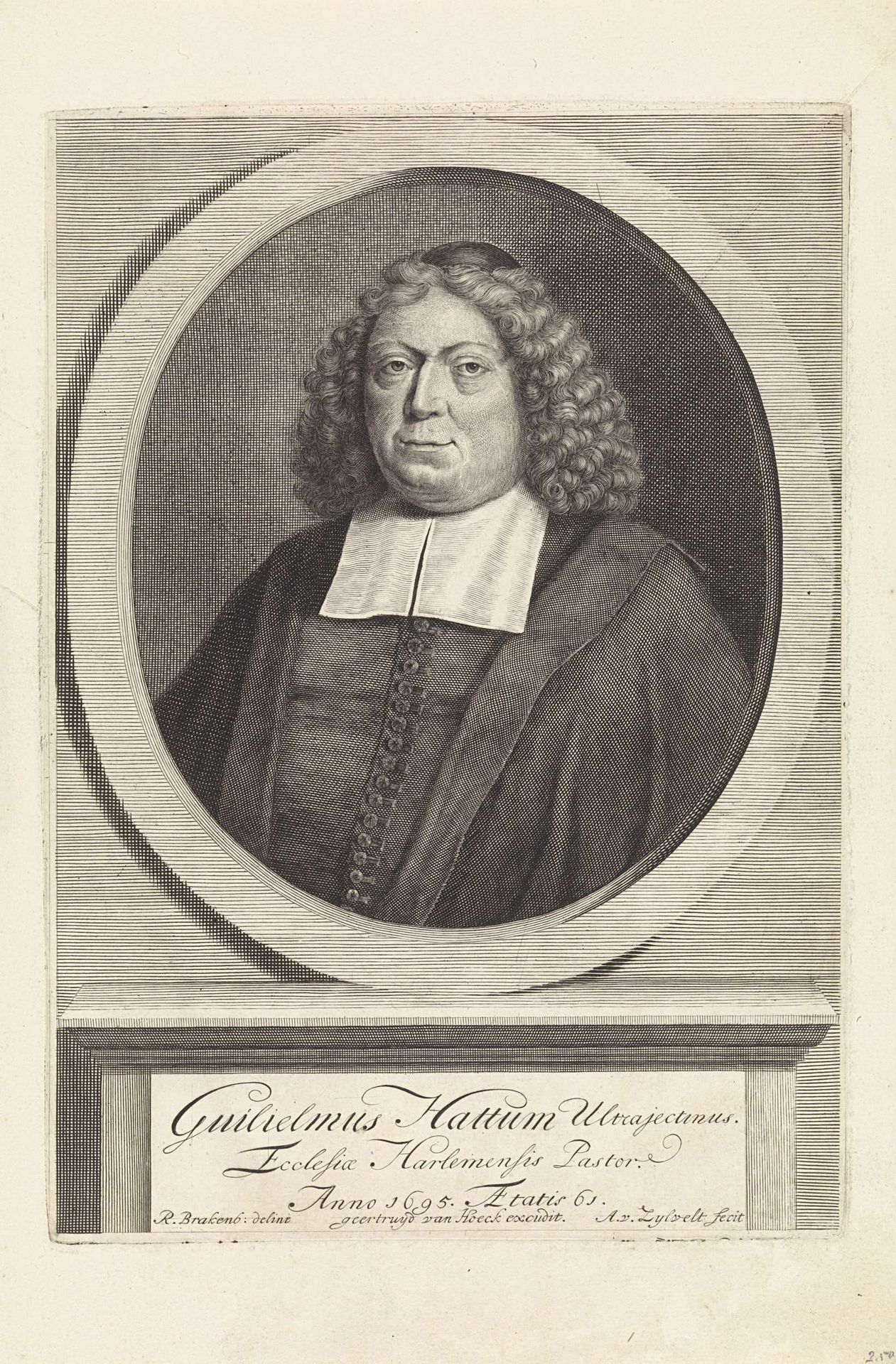 Portret van Willem Hattum by Anthony van Zijlvelt