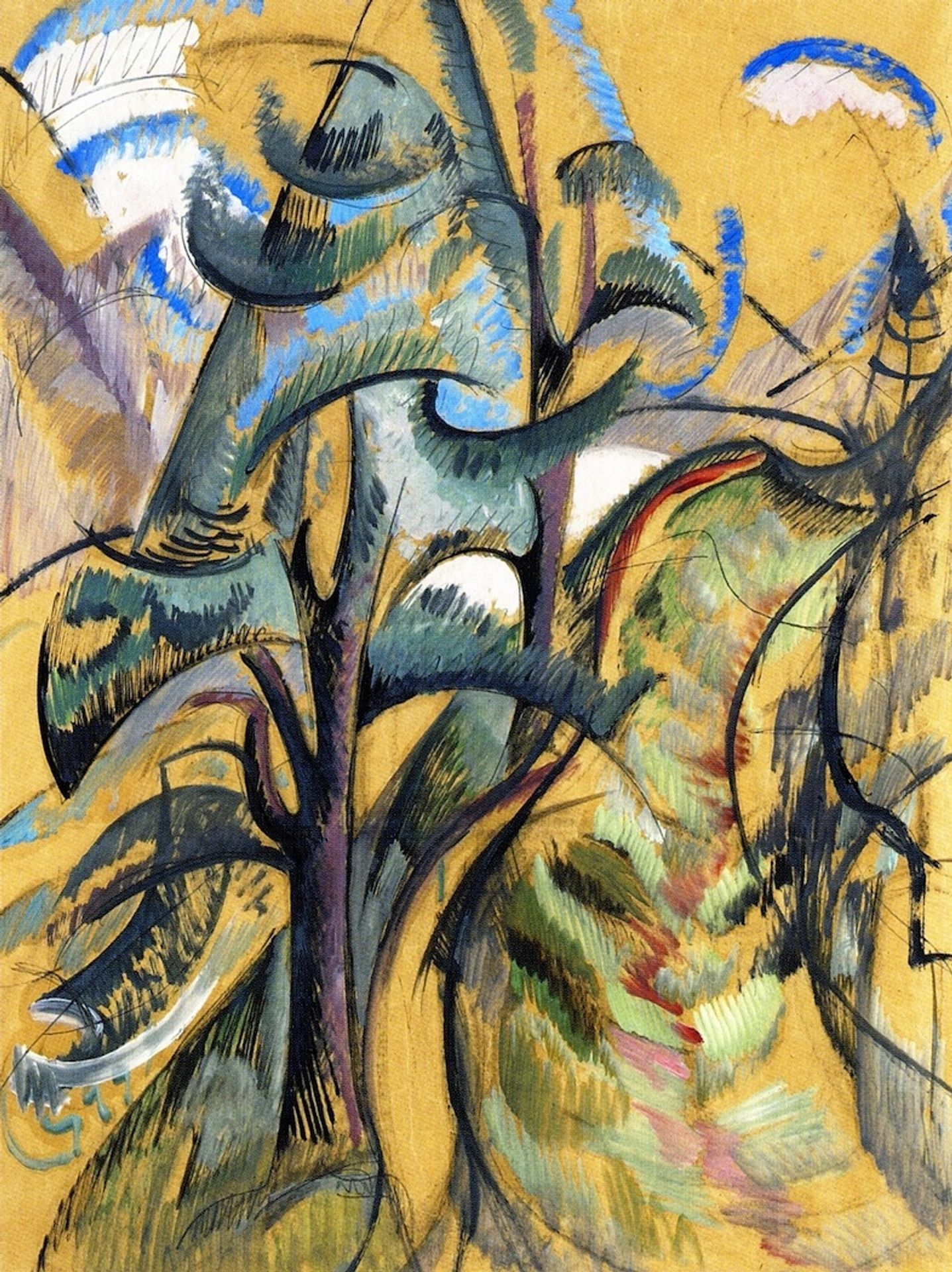 Beyond the Radiant Valley (Reiderfurka) by Alice Bailly