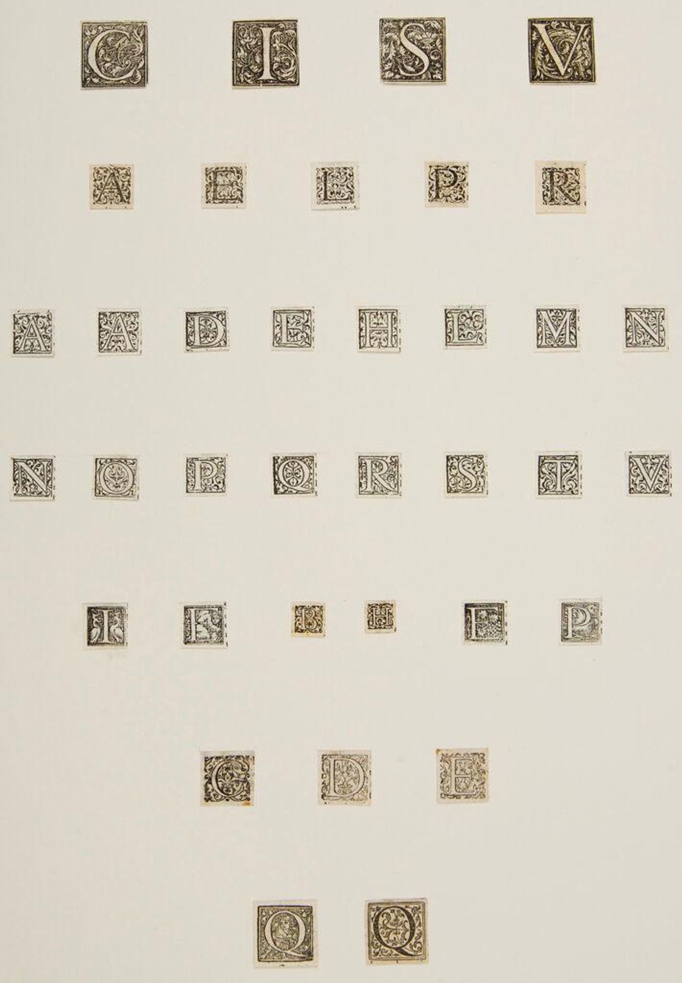 Letter A by Anonymous