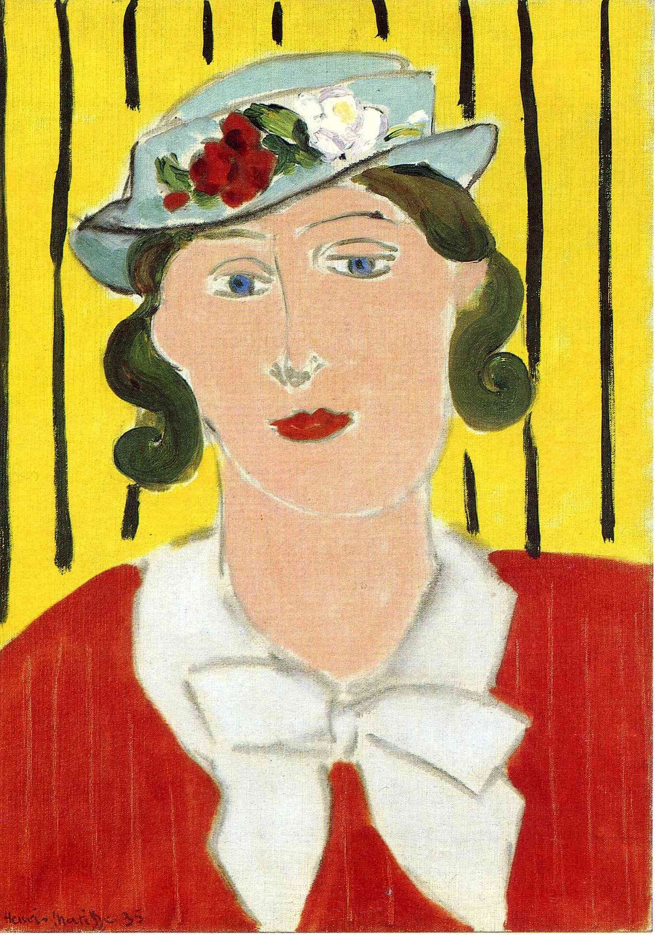 Woman Portrait by Henri Matisse