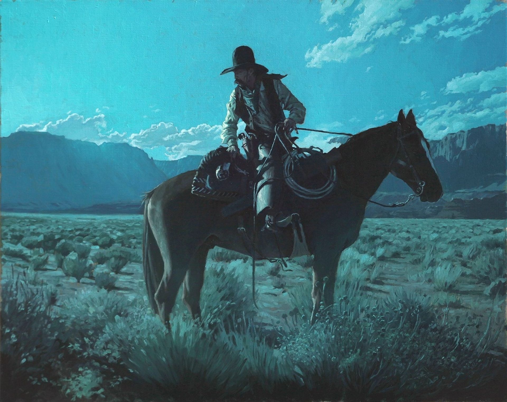The Herder at Dawn by Mark Maggiori