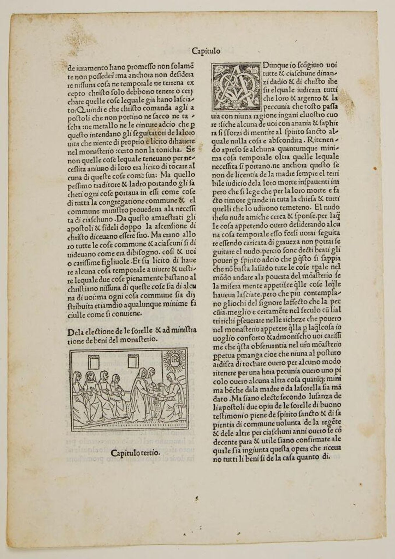 Ch. 3. On the election of the sisters and good administration of the monastery by Anonymous