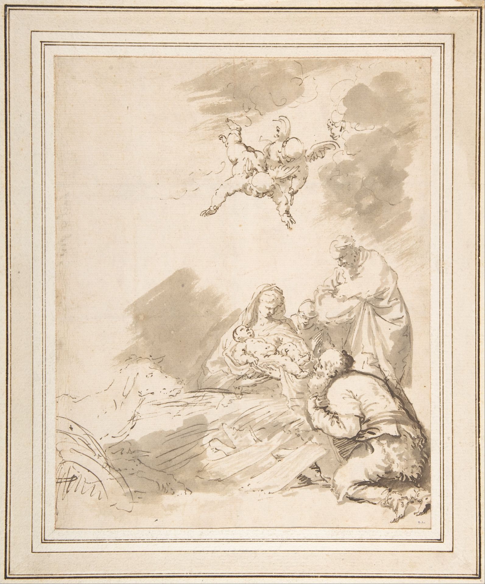 Adoration of the Shepherds by Jusepe de Ribera