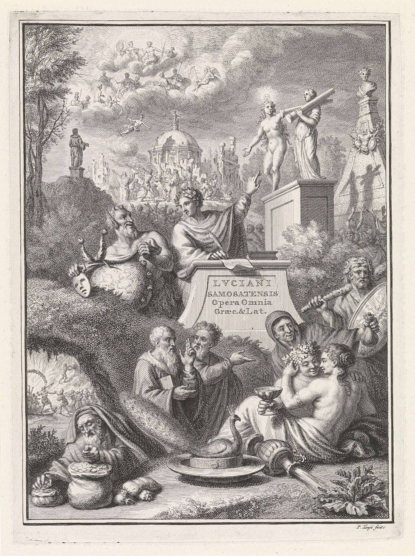 Lucianus van Samosata en de Satire by Pieter Tanjé