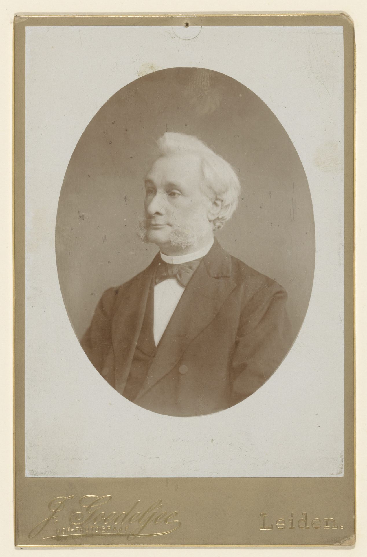 Portret van Johannes Gerhardus Rijk Acquoy by Jan Goedeljee