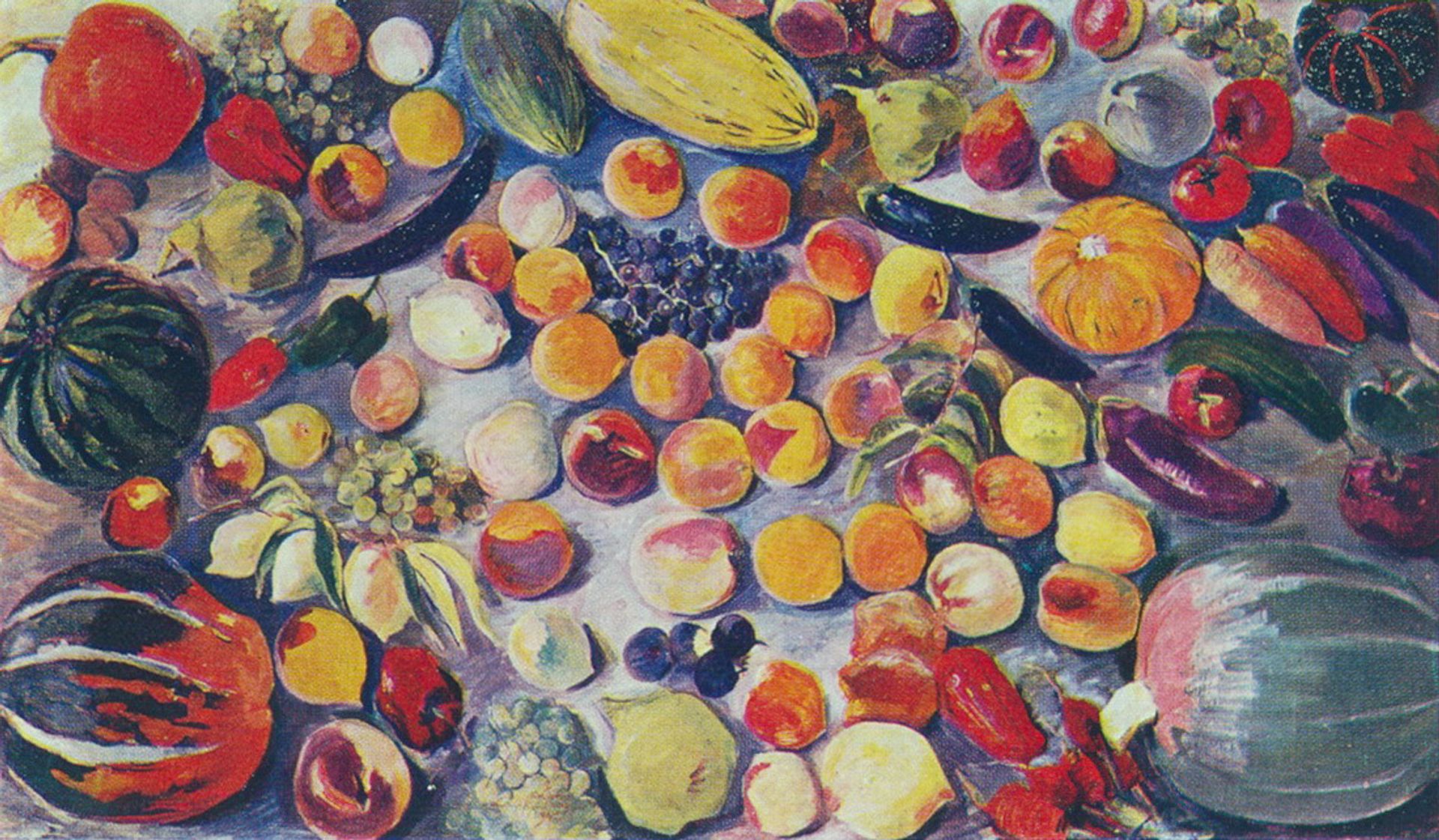 Fruits and vegetables by Martiros Sarian