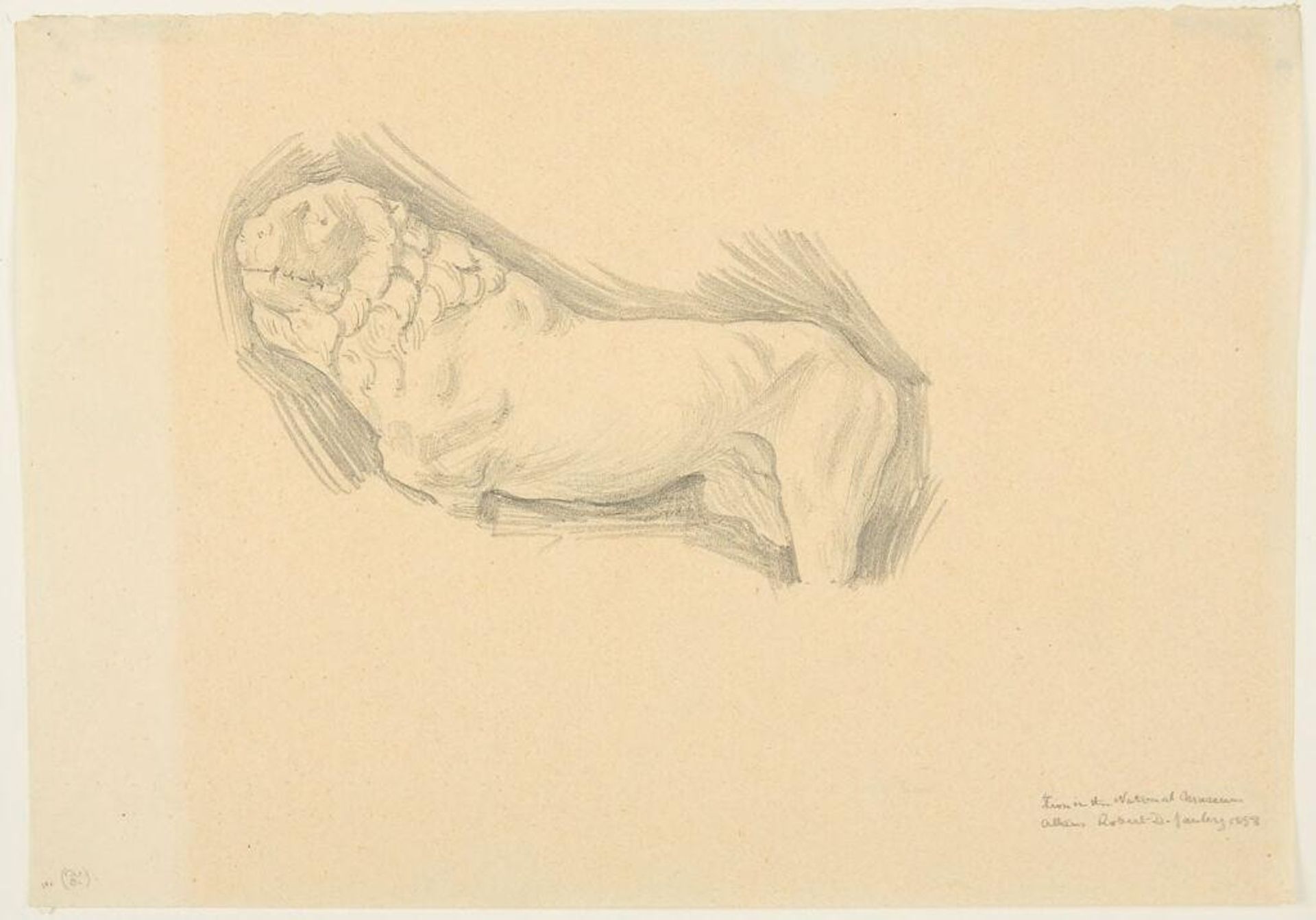 Lion, after the Antique by Robert David Gauley