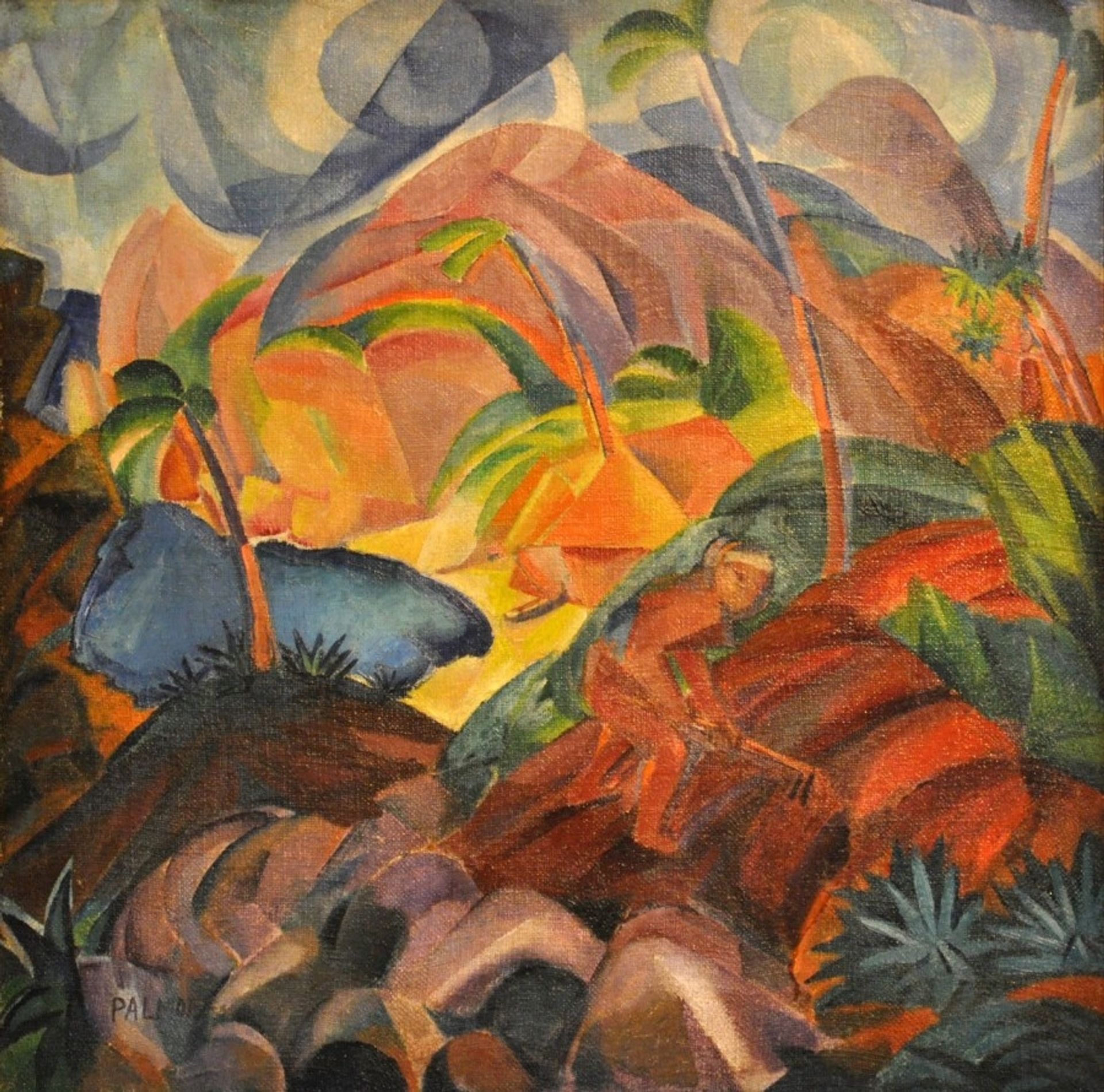 Variations After Gauguin by Victor Palmov