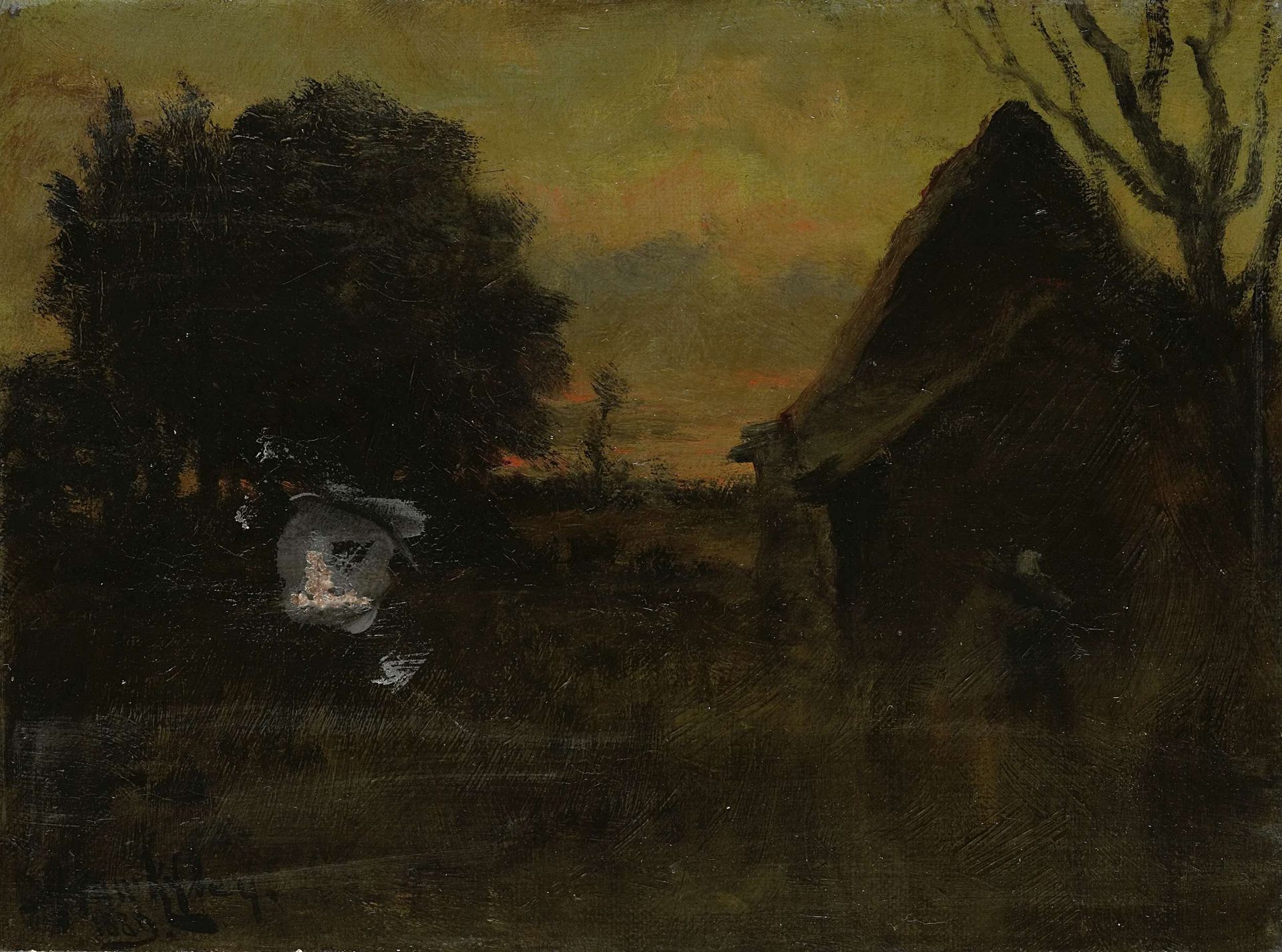 'At sundown' by Arthur Hawksley