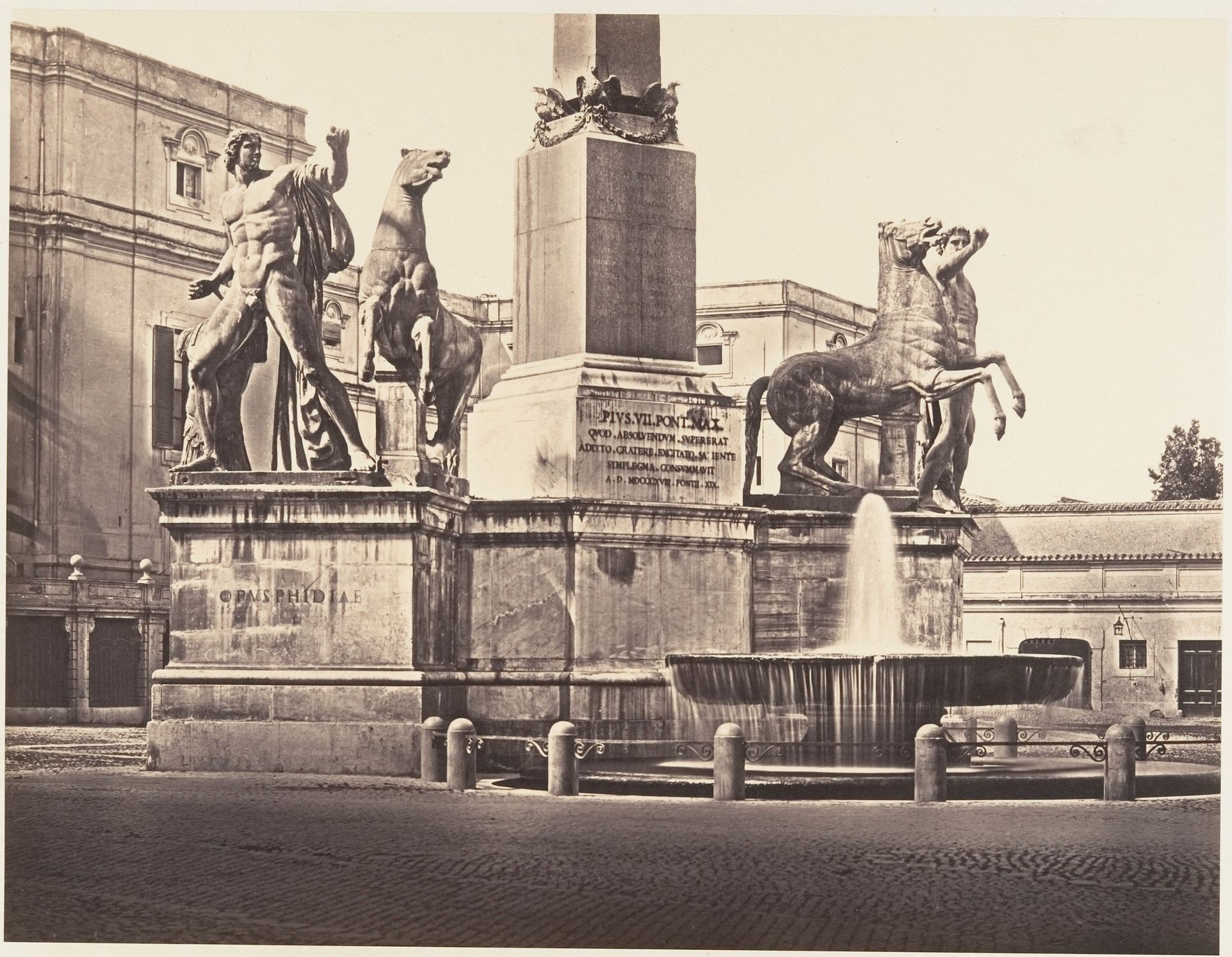 Monte Cavallo by Eugène Constant