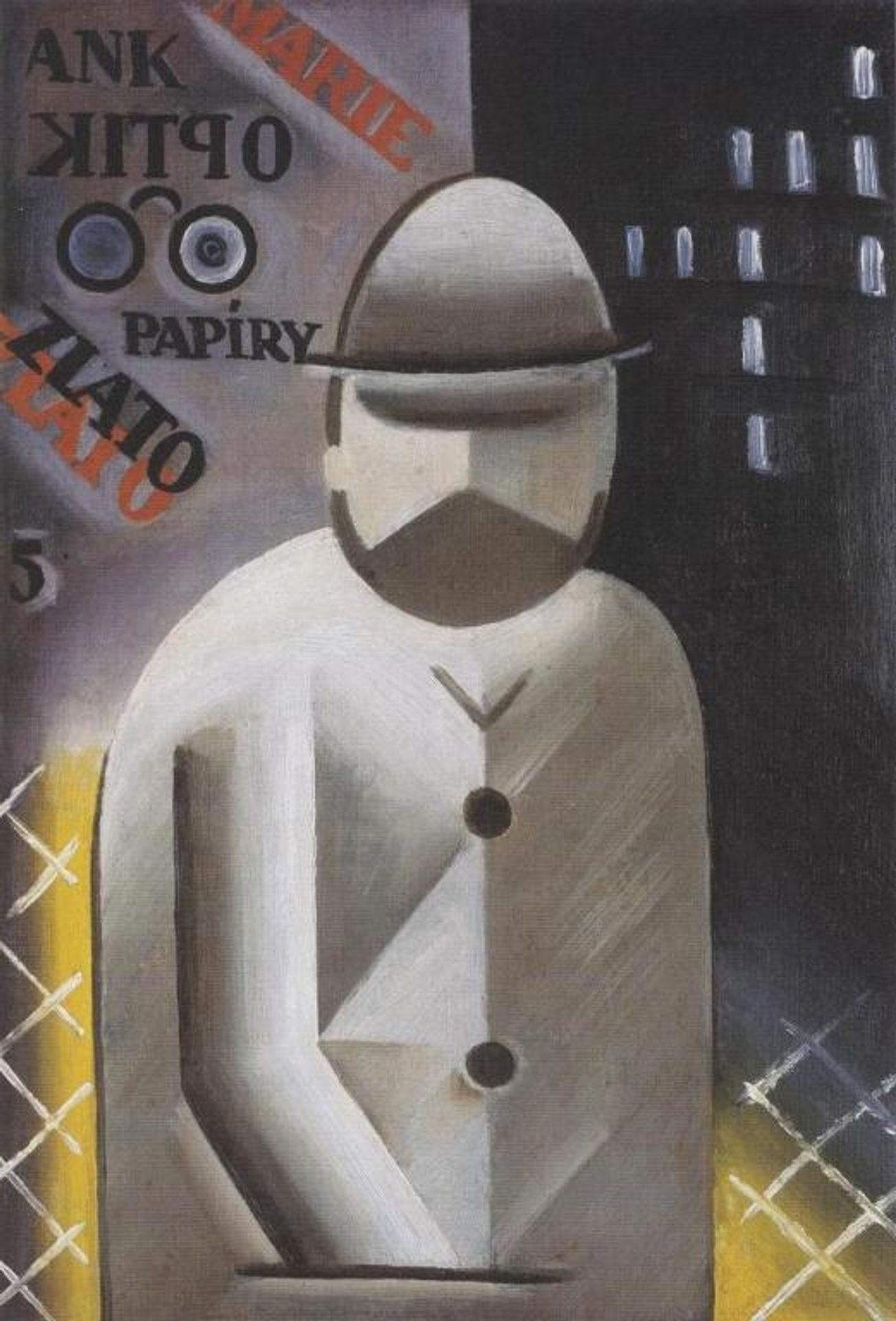 Muž s plnovousem by Josef Capek