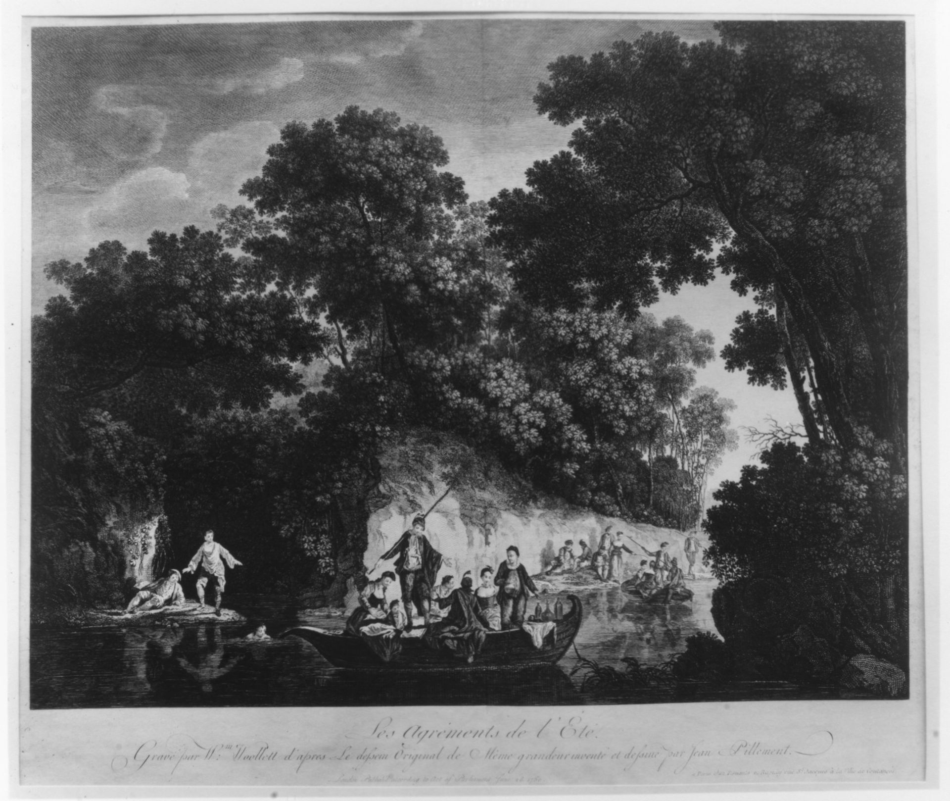 The Pleasures of Summer (Les Agréments de Été) by Pierre Charles Canot