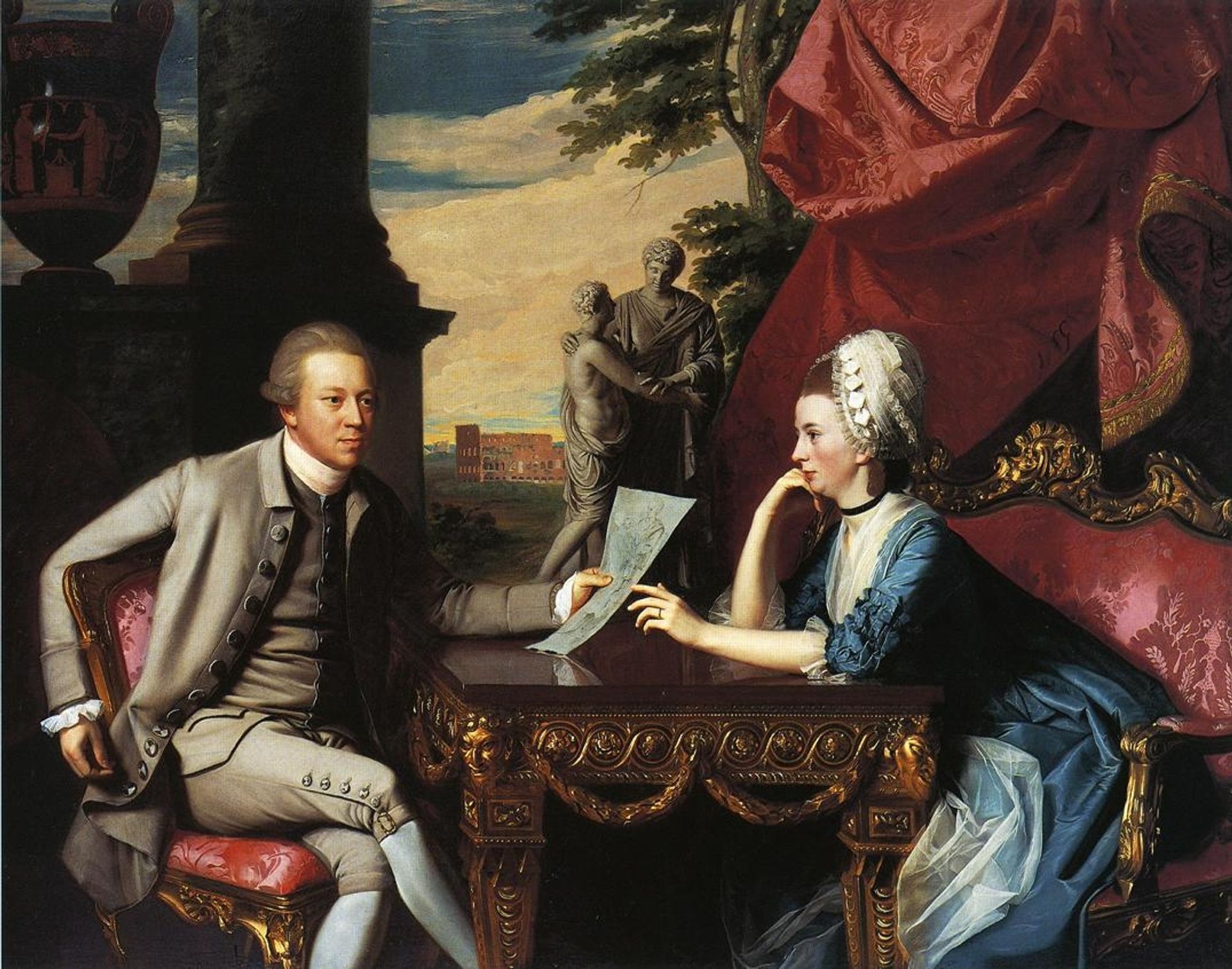 Mr.and Mrs. Ralph Izard by John Singleton Copley