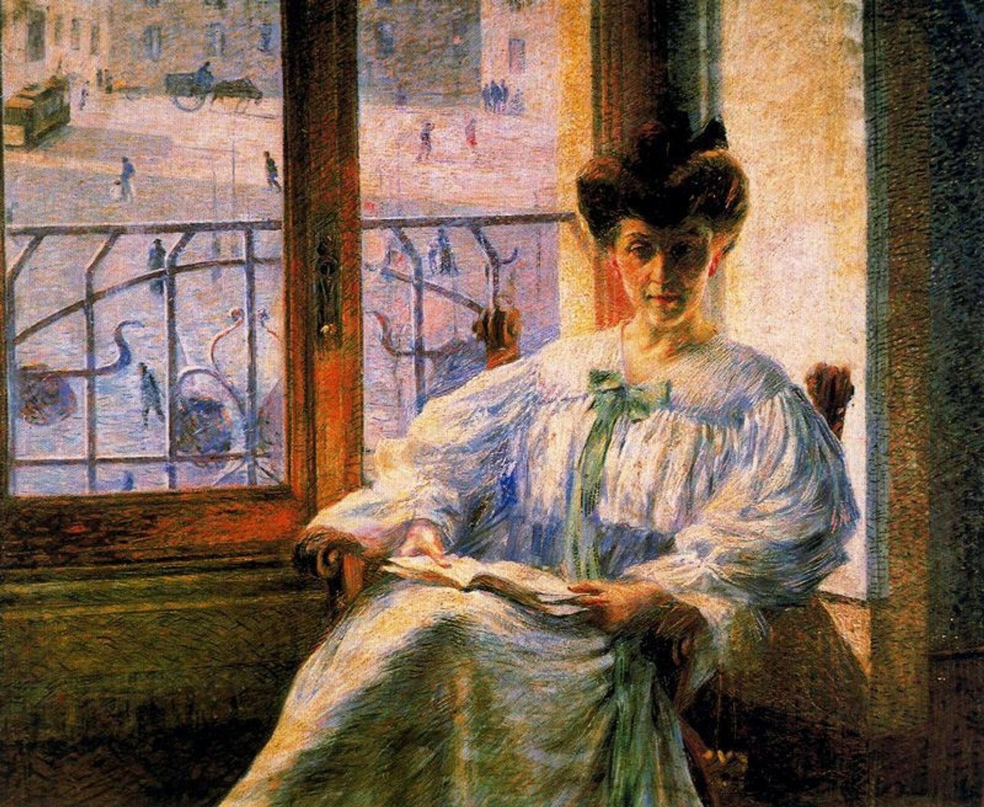 Signora Massimino by Umberto Boccioni
