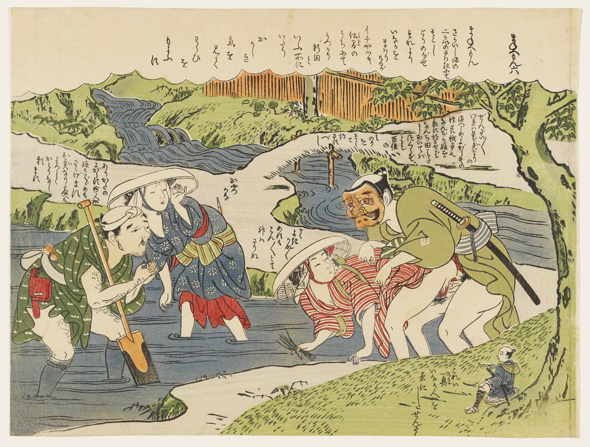 Peasant Love - Suzuki Harunobu 鈴木春信 | Artera | AskArtera