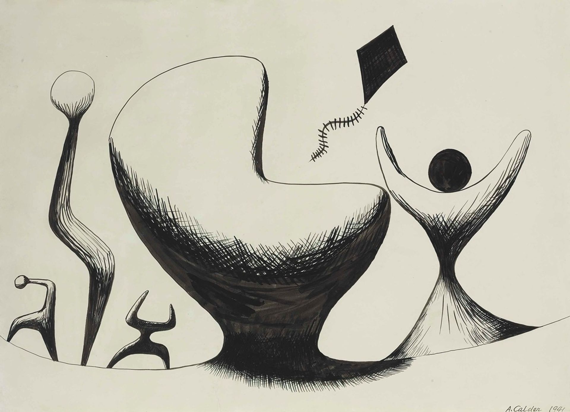 Studies for Sculpture by Alexander Calder
