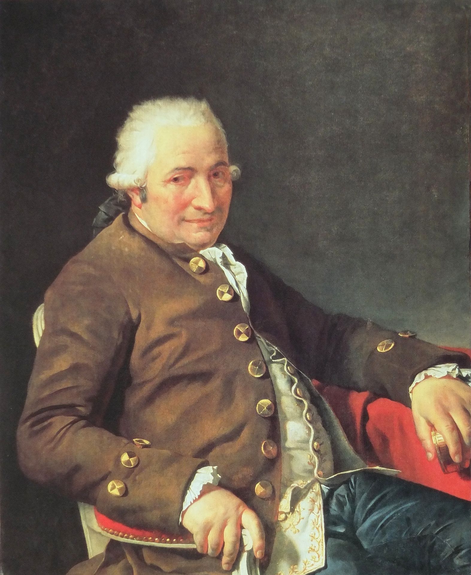 Portrait of Charles-Pierre Pecoul by Jacques Louis David