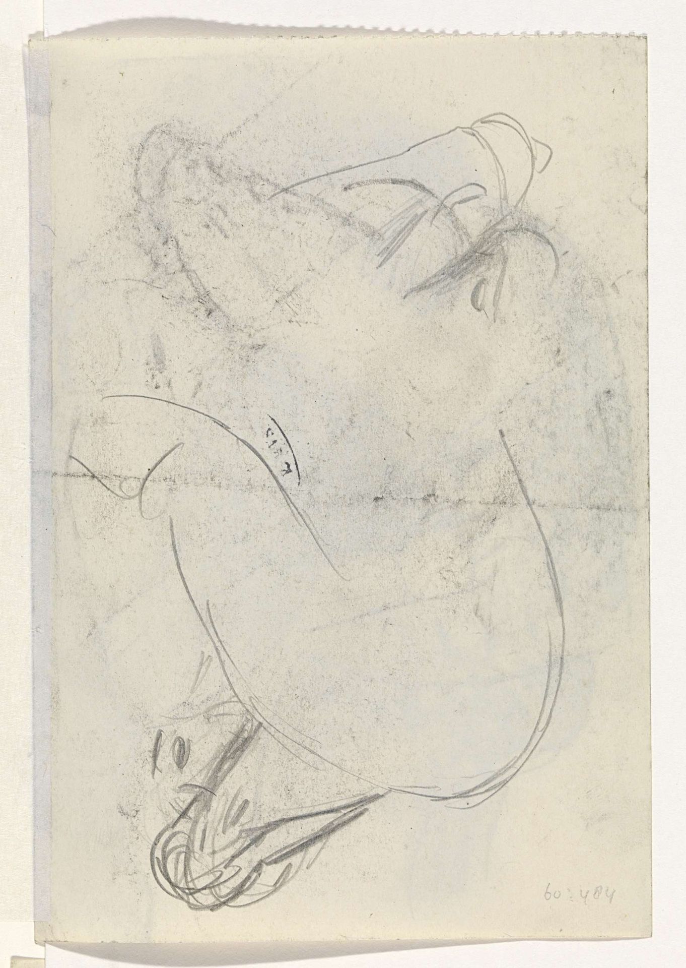 Twee kussende stellen by Leo Gestel