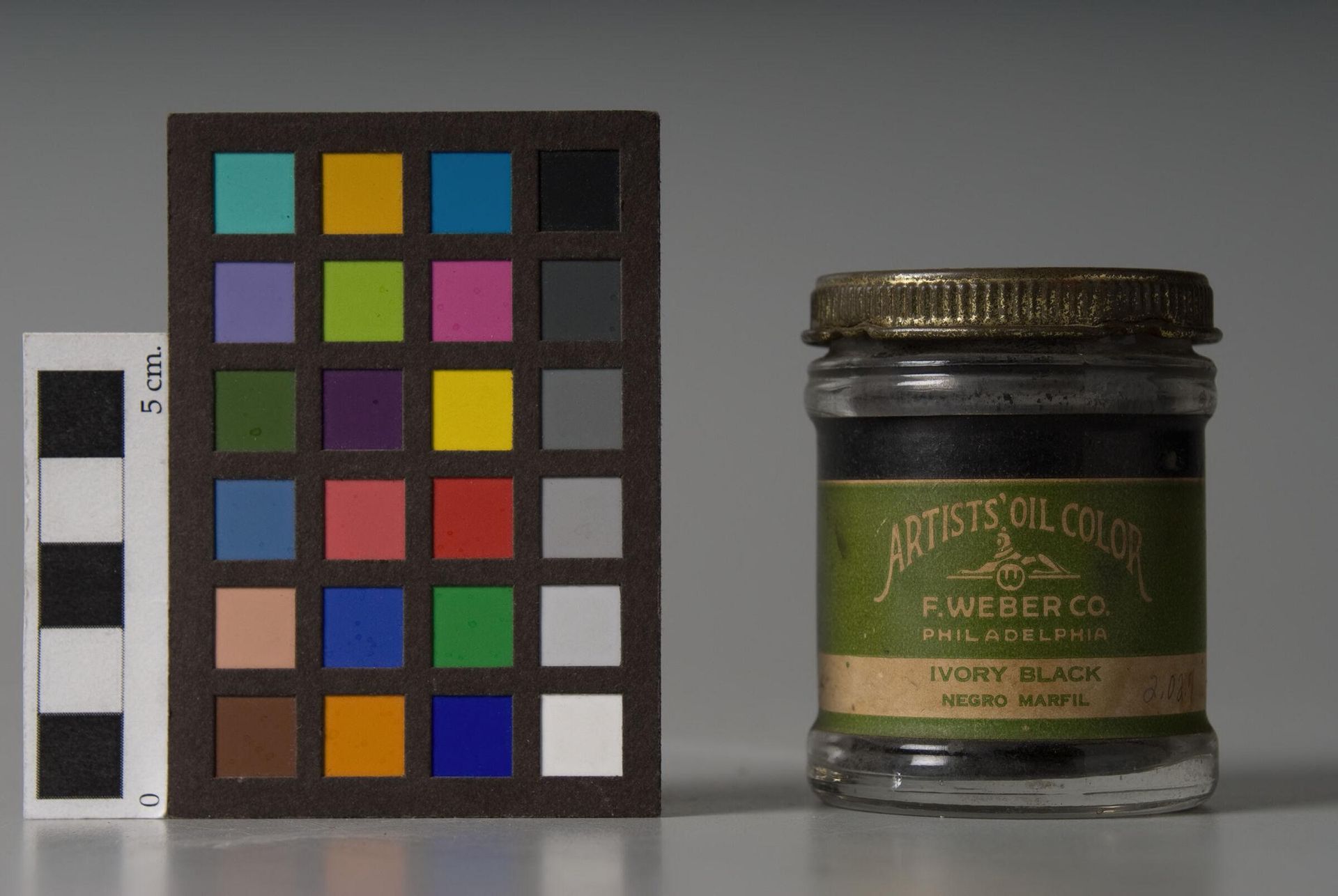 Ivory Black (Negro Marfil) by Manufactured by F. Weber & Company, Inc.