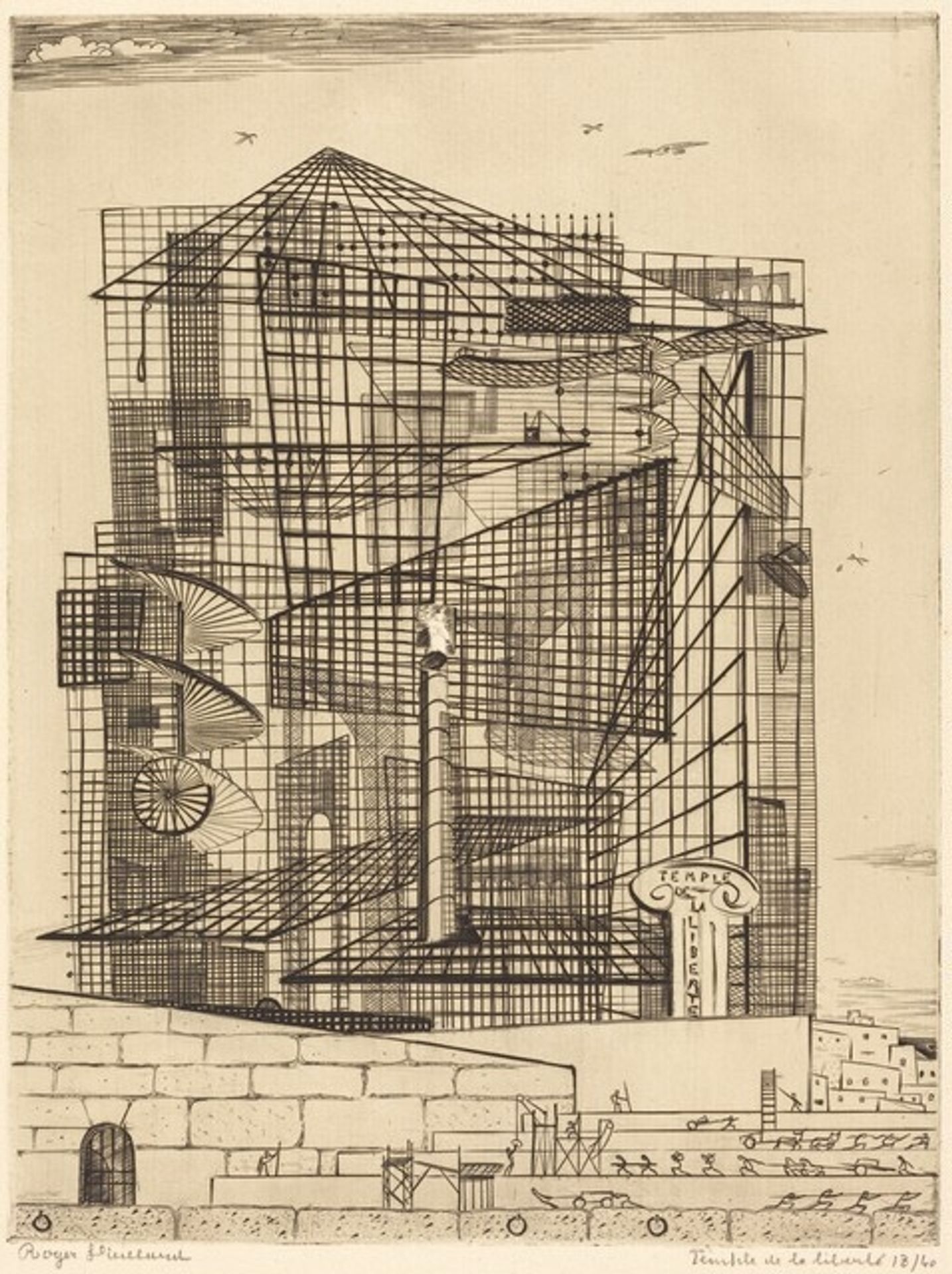 Temple de la Liberte by Roger Vieillard