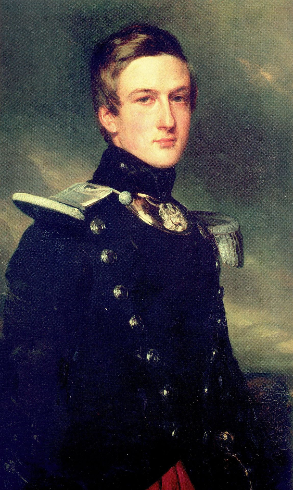 Henri Eugene Philippe Duc d'Aumale, Commander of the 17th Batallion of the Light Infantry by Franz Xaver Winterhalter