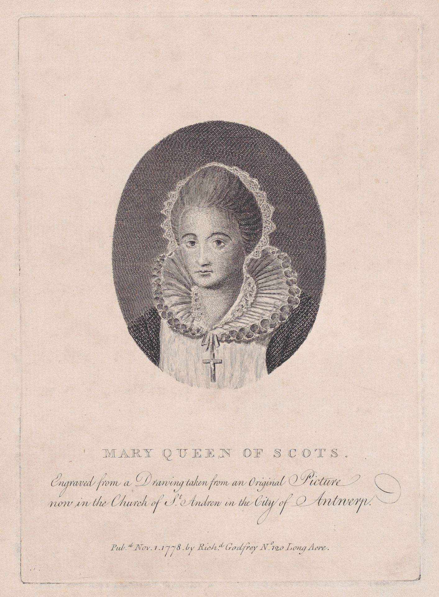 Mary, Queen of Scots by Richard Bernard Godfrey