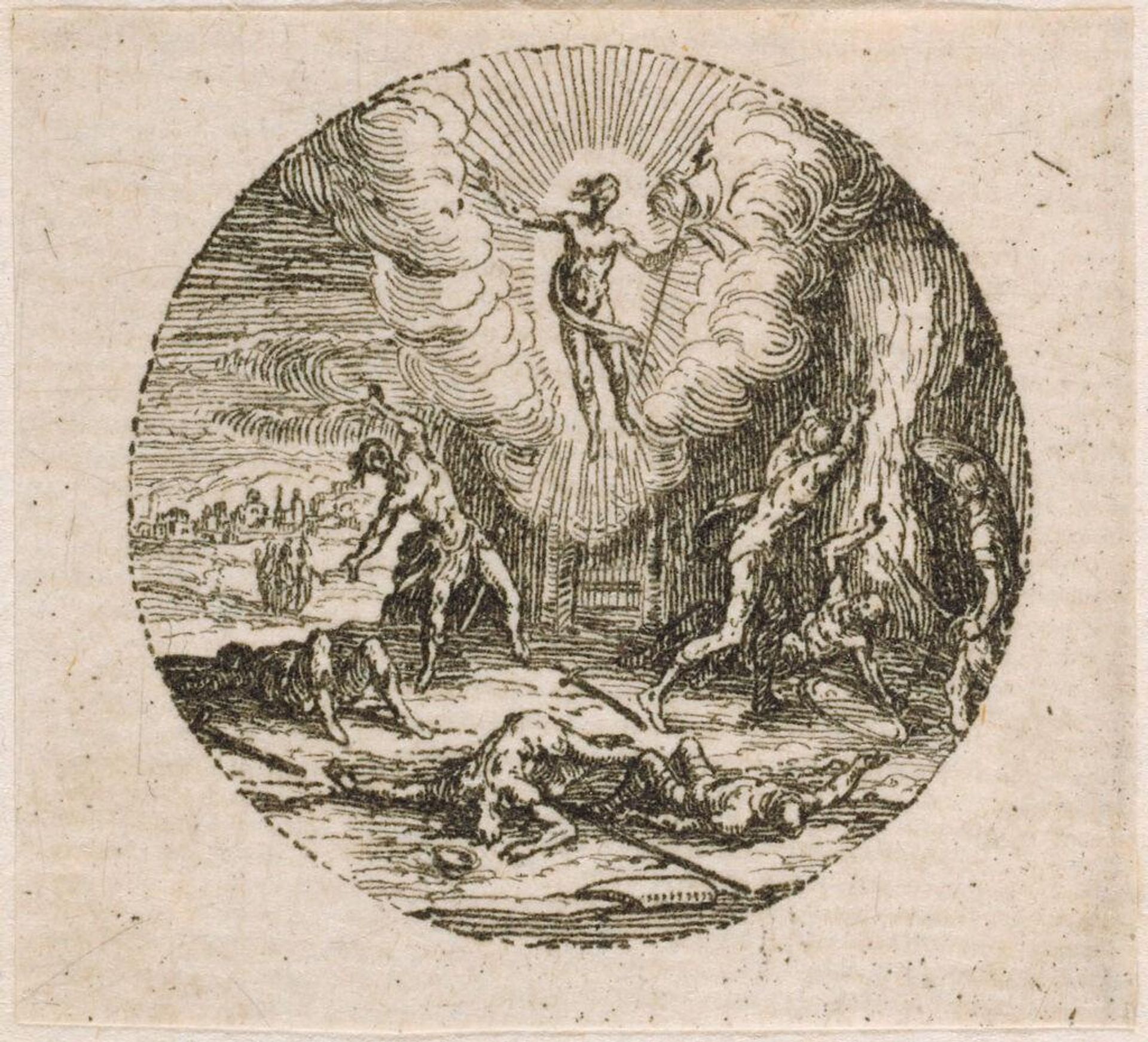 Resurection by Jacques Callot