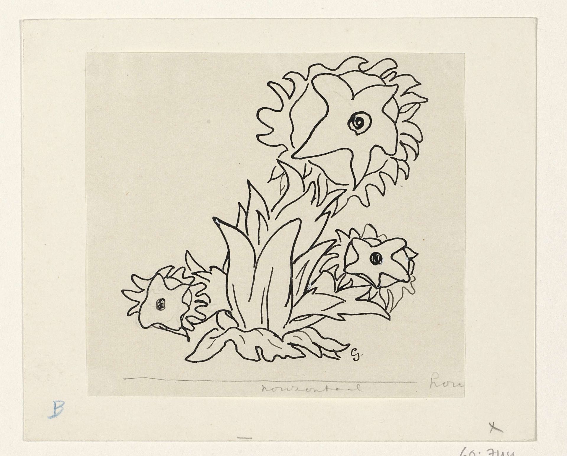 Bloemen by Leo Gestel