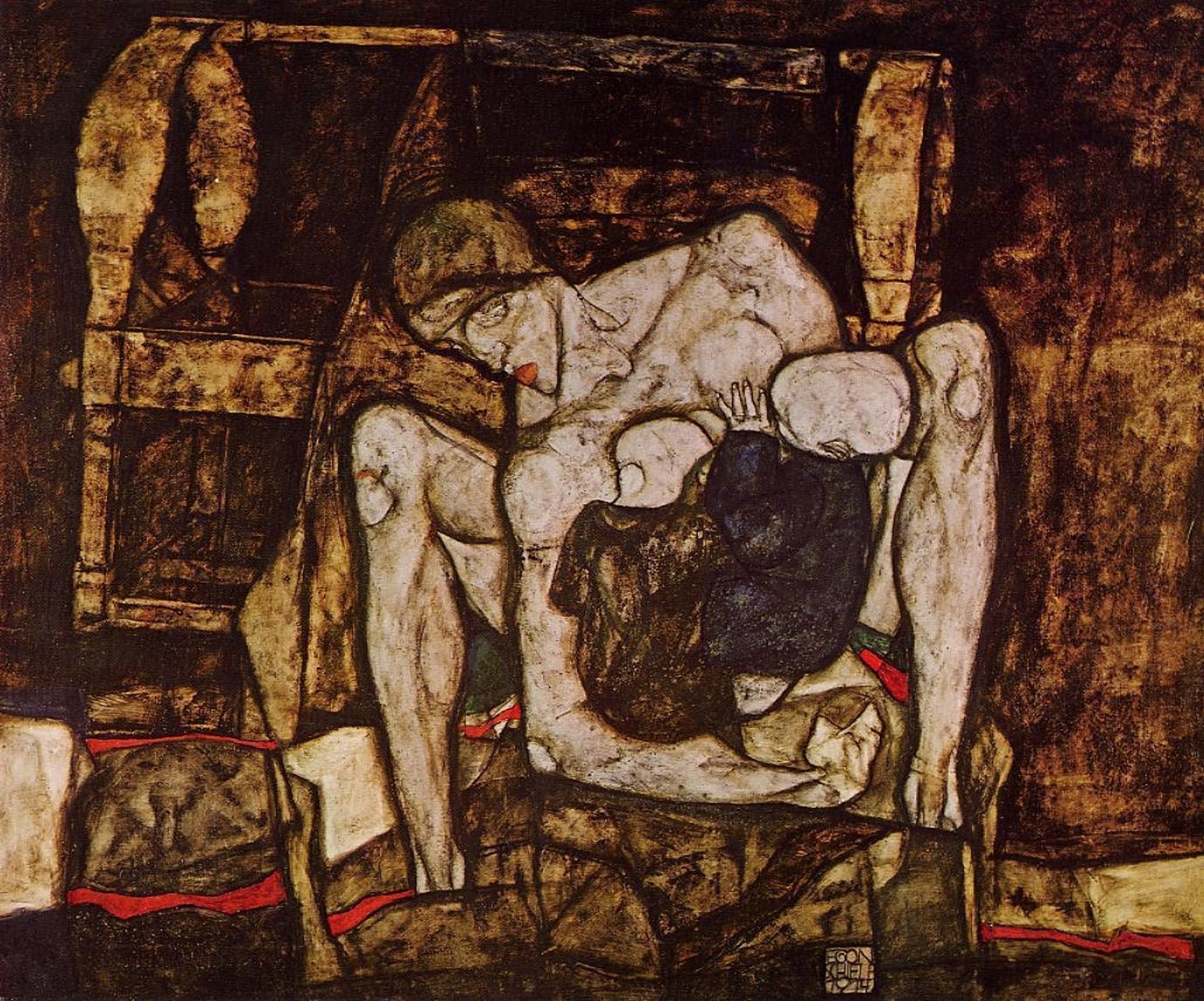 Blind Mother by Egon Schiele